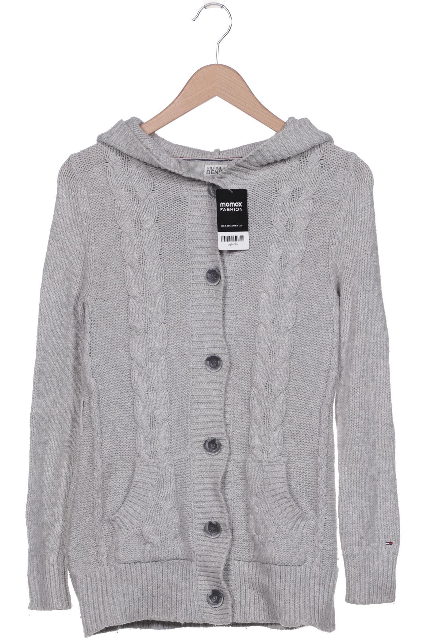 

HILFIGER DENIM Damen Strickjacke, grau