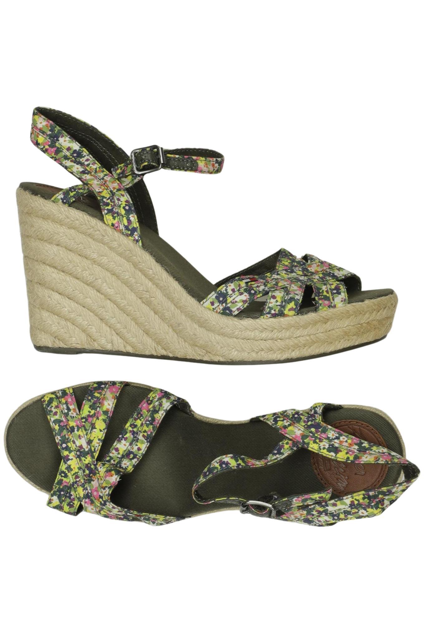 

Hilfiger Denim Damen Sandale, grün, Gr. 39