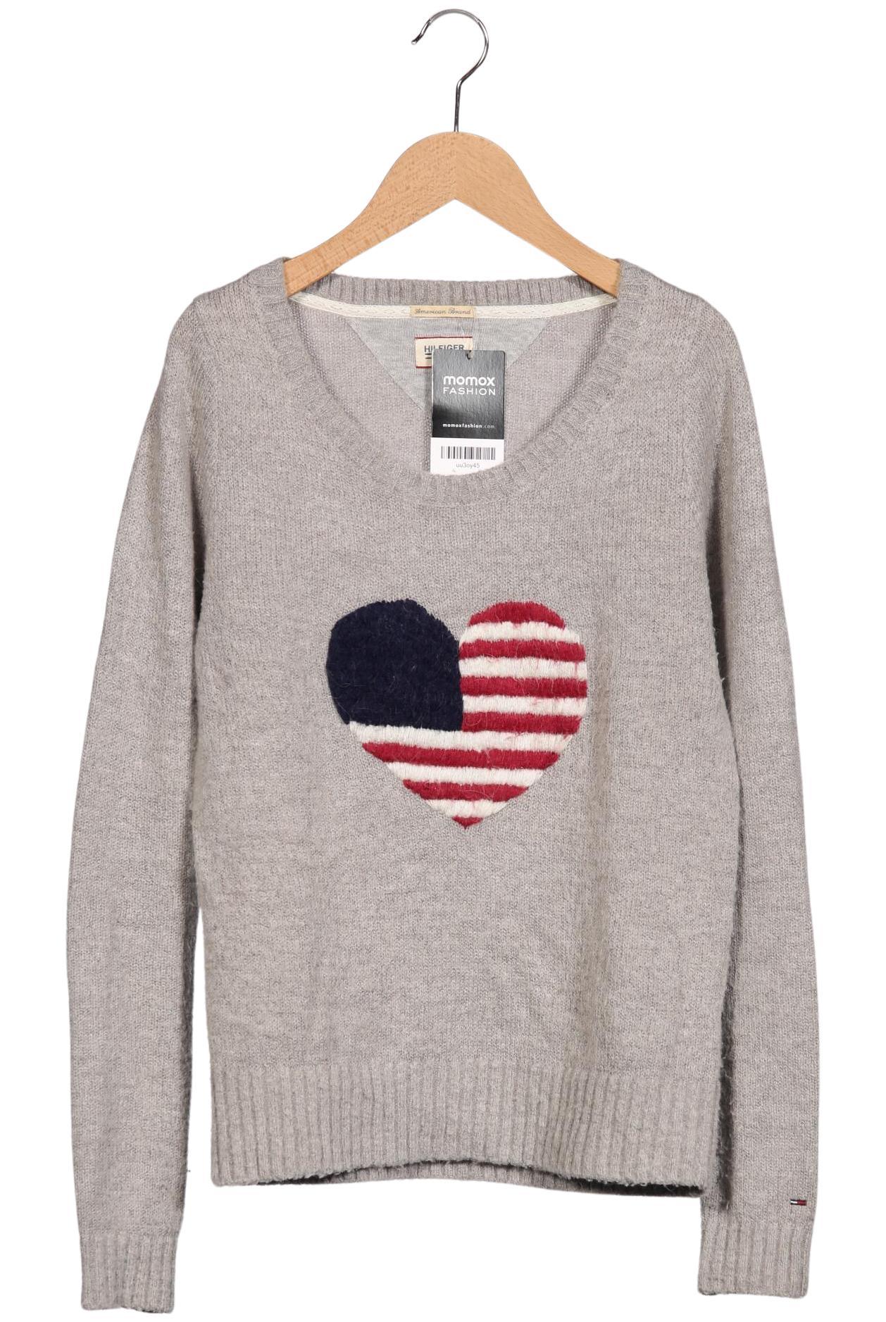 

Hilfiger Denim Damen Pullover, grau, Gr. 38