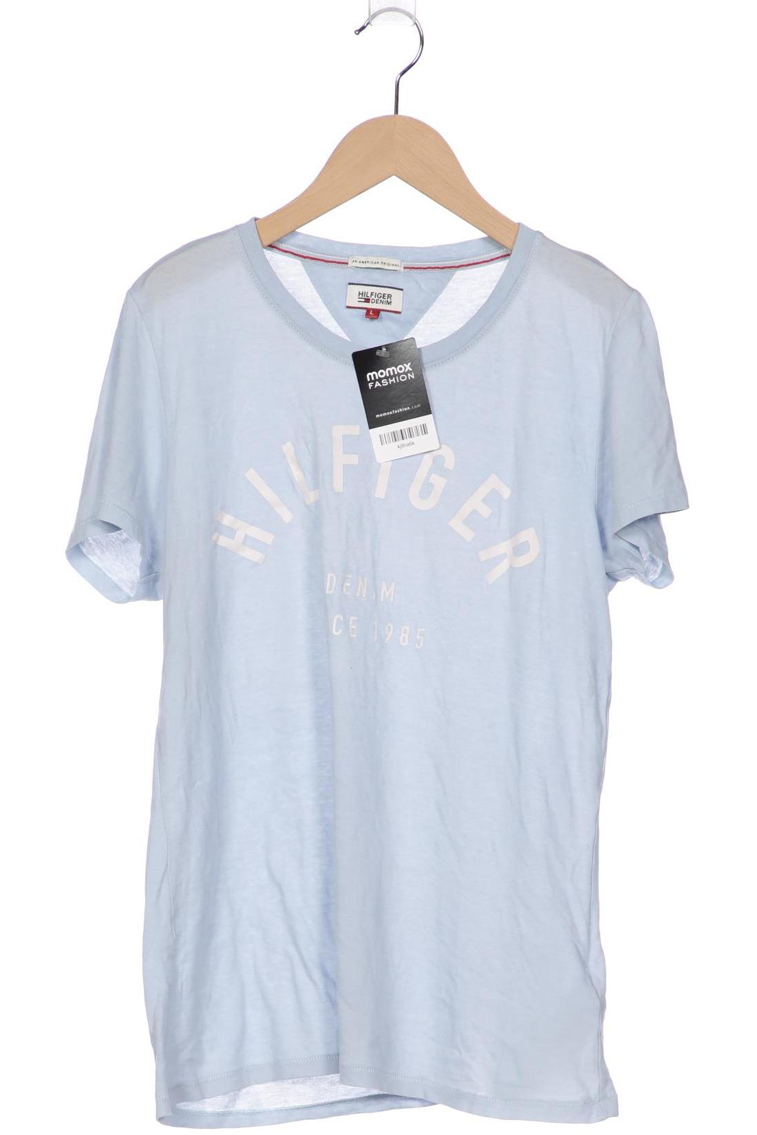 

Hilfiger Denim Damen T-Shirt, hellblau, Gr. 42