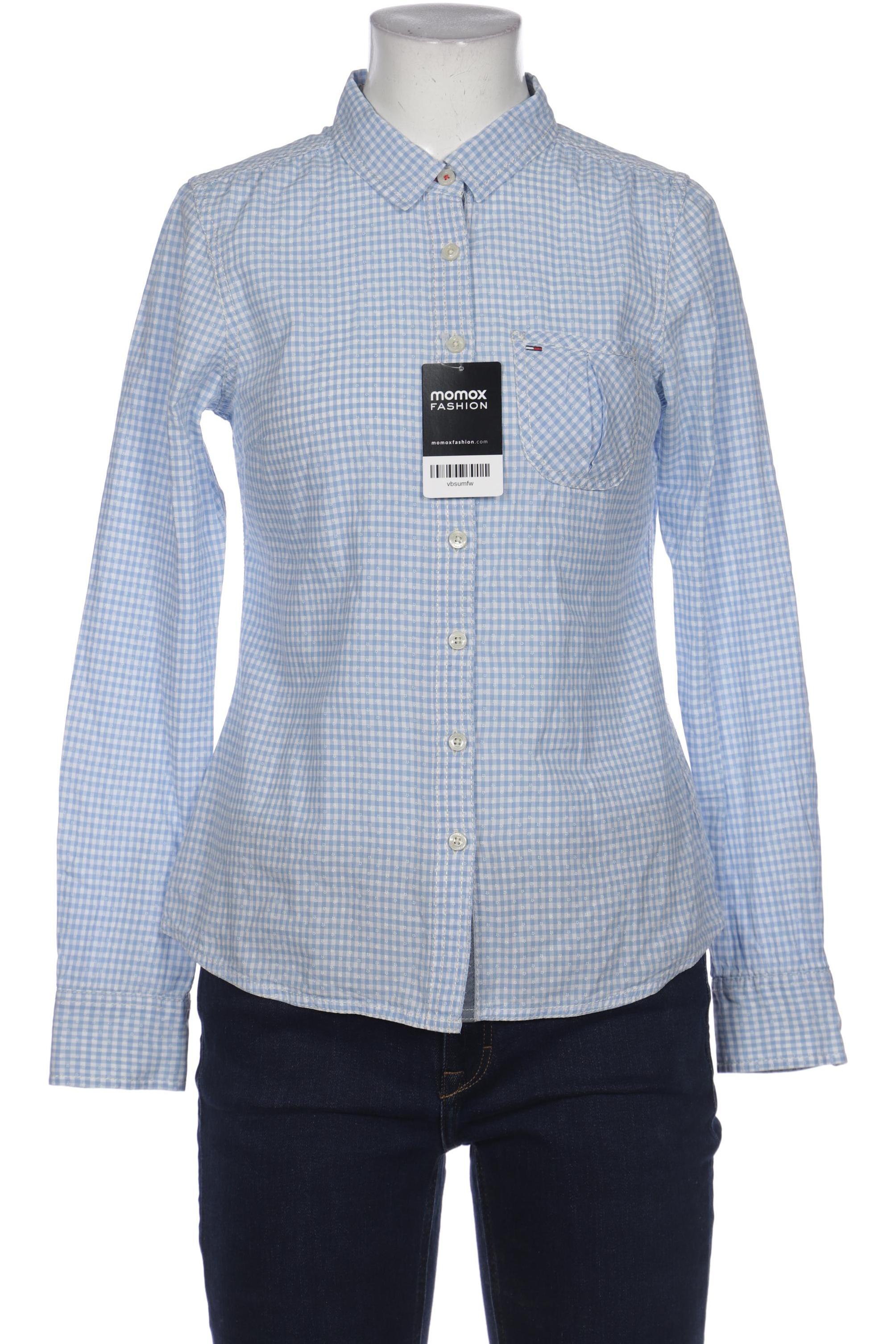 

Hilfiger Denim Damen Bluse, hellblau, Gr. 36