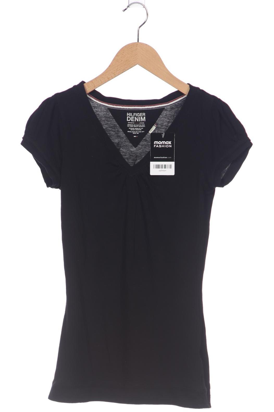 

Hilfiger Denim Damen T-Shirt, schwarz, Gr. 36