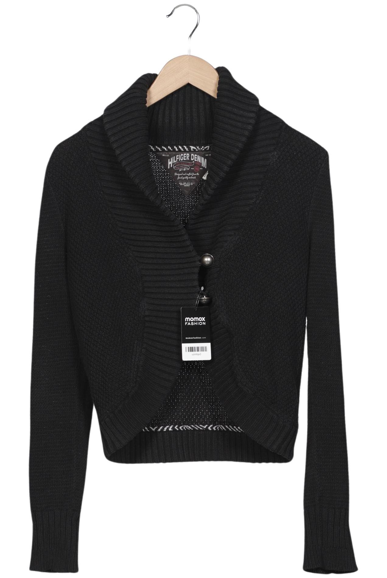 

Hilfiger Denim Damen Strickjacke, schwarz, Gr. 38