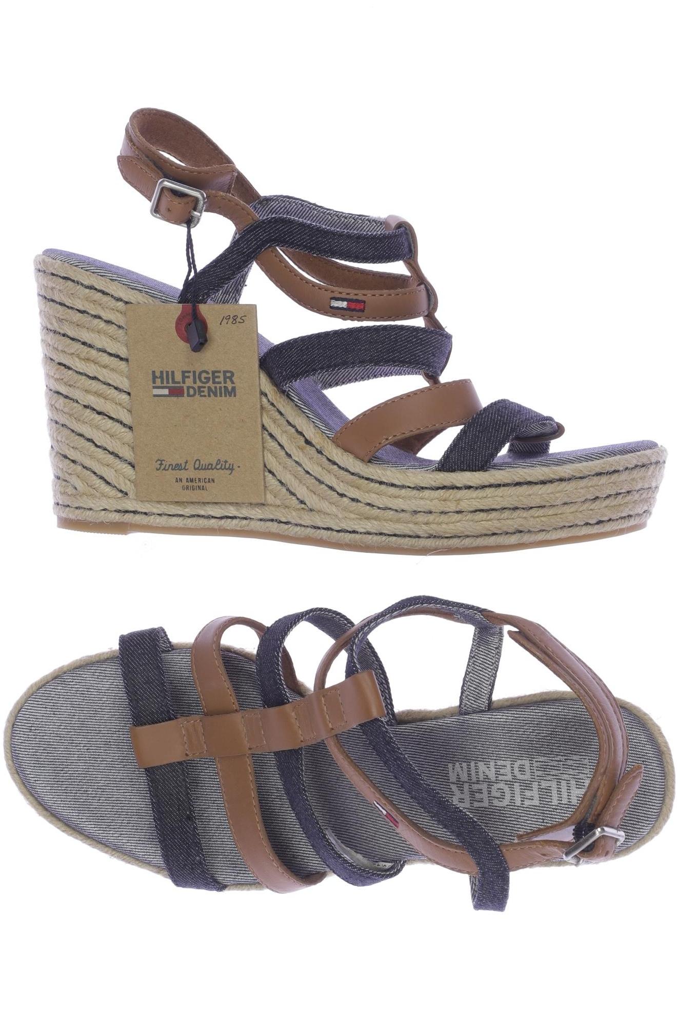 

Hilfiger Denim Damen Sandale, braun, Gr. 38