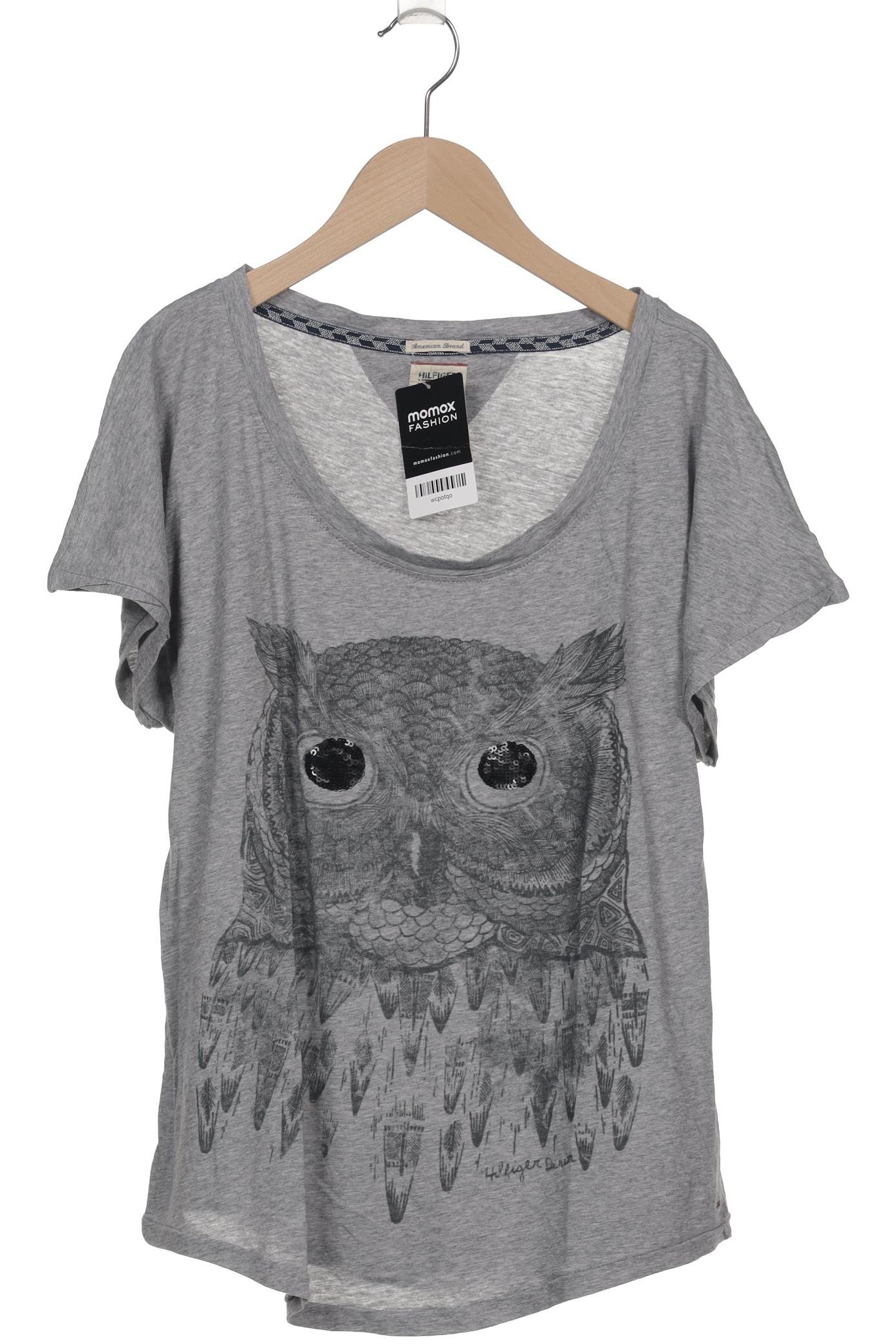 

Hilfiger Denim Damen T-Shirt, grau, Gr. 38