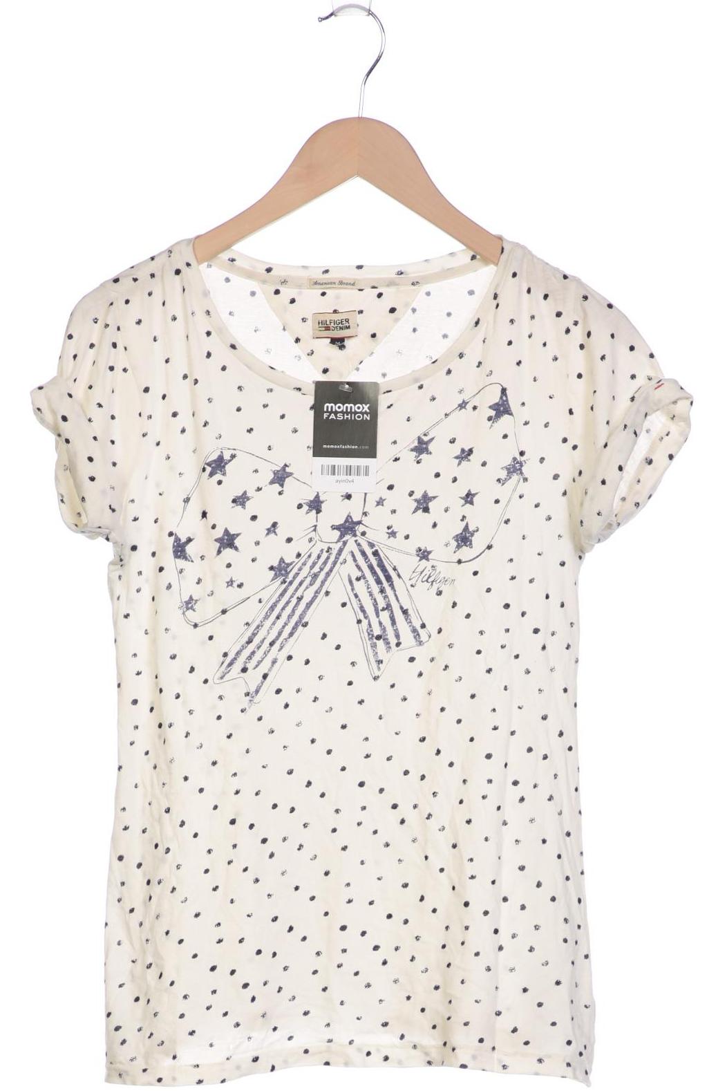 

Hilfiger Denim Damen T-Shirt, cremeweiß, Gr. 38