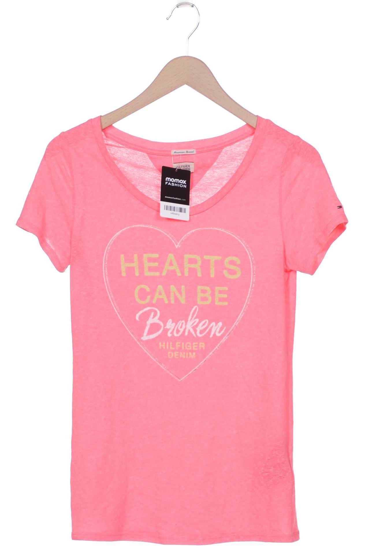 

Hilfiger Denim Damen T-Shirt, neon, Gr. 38