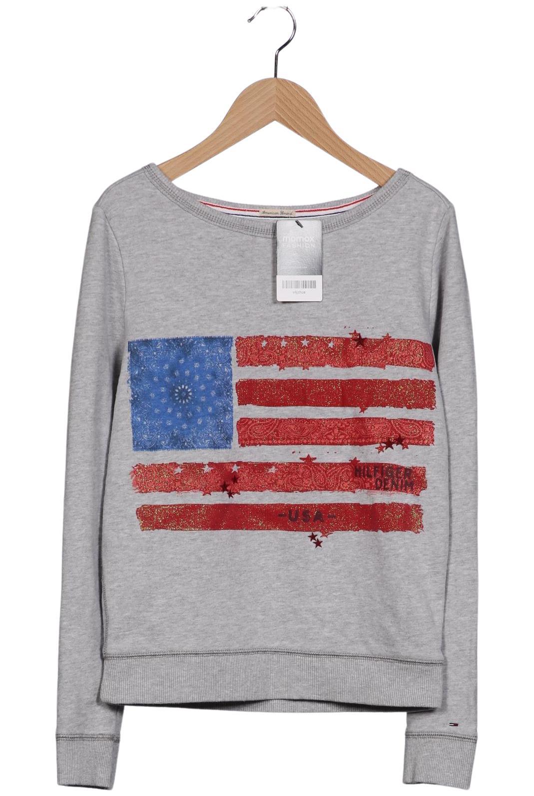 

Hilfiger Denim Damen Sweatshirt, grau, Gr. 34