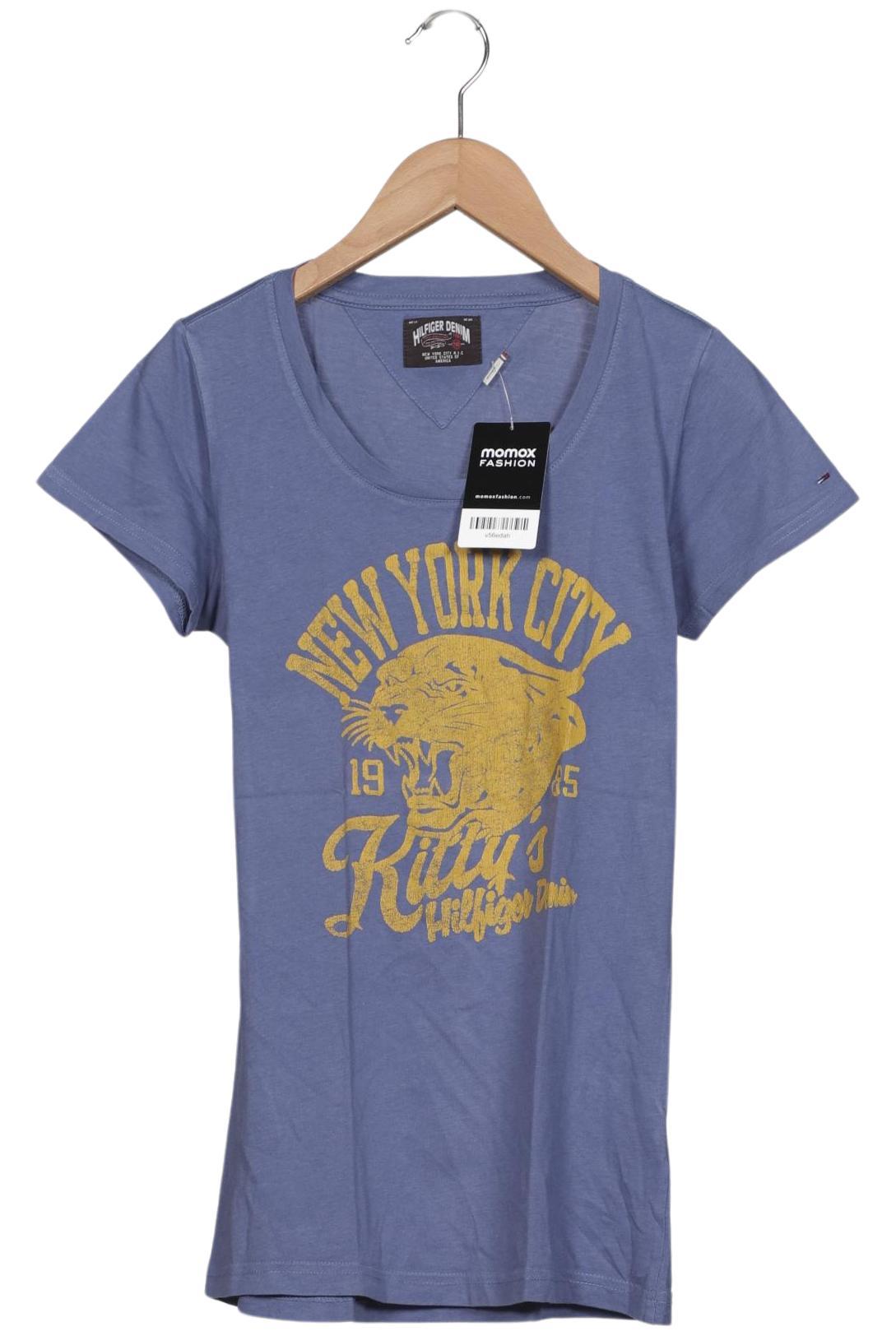 

Hilfiger Denim Damen T-Shirt, blau, Gr. 38