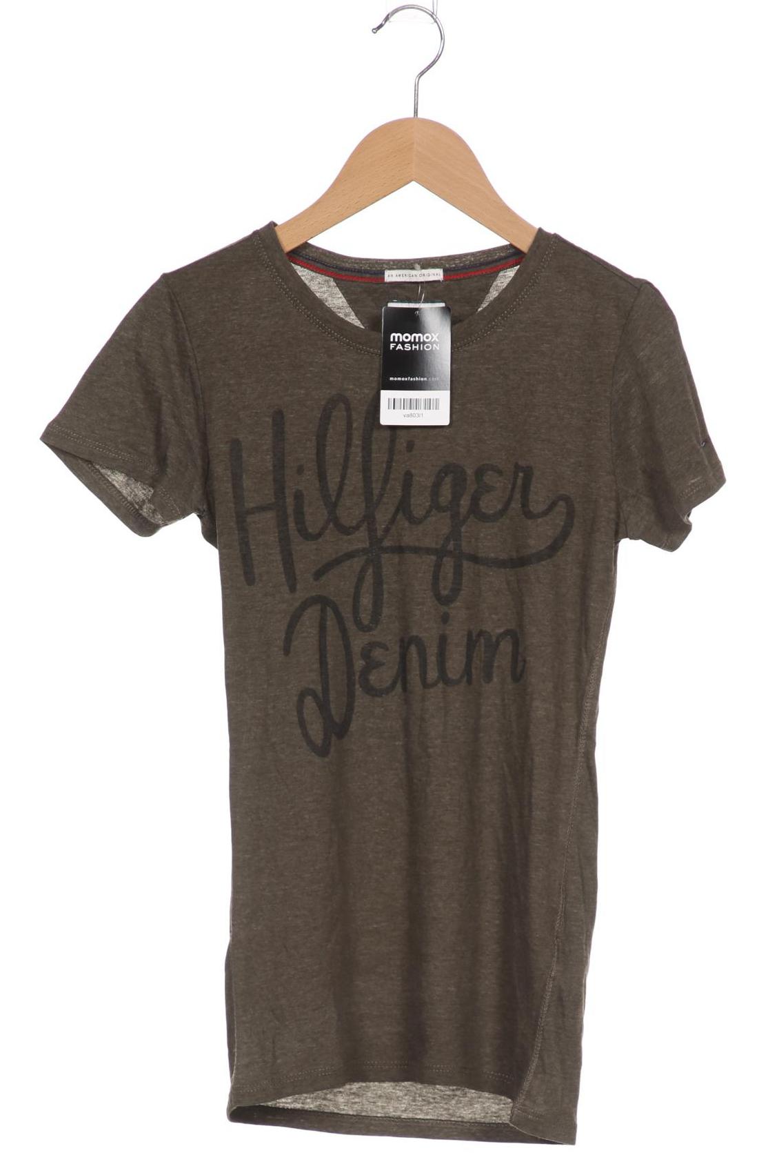 

Hilfiger Denim Damen T-Shirt, grün, Gr. 34