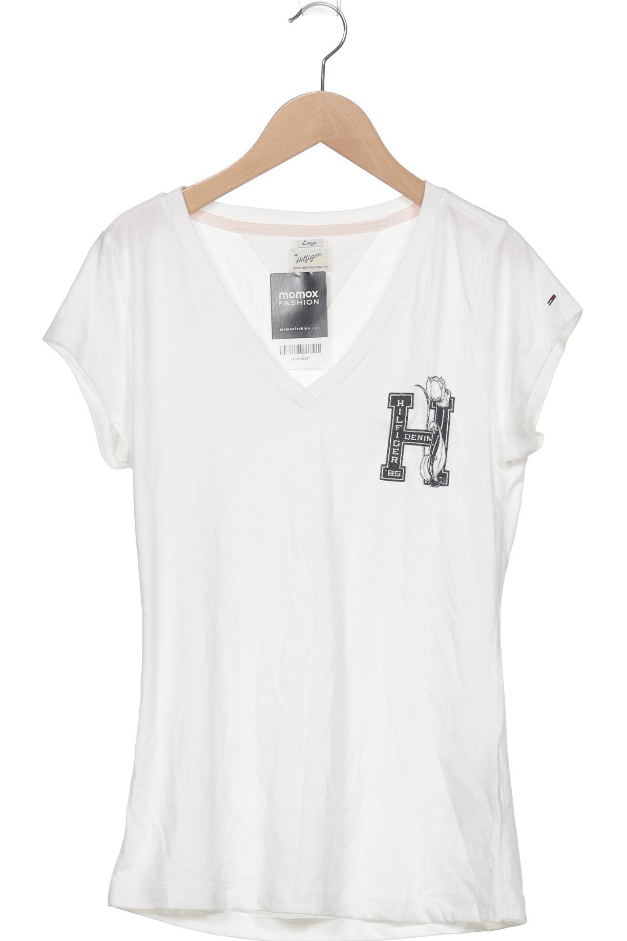 

Hilfiger Denim Damen T-Shirt, weiß, Gr. 42