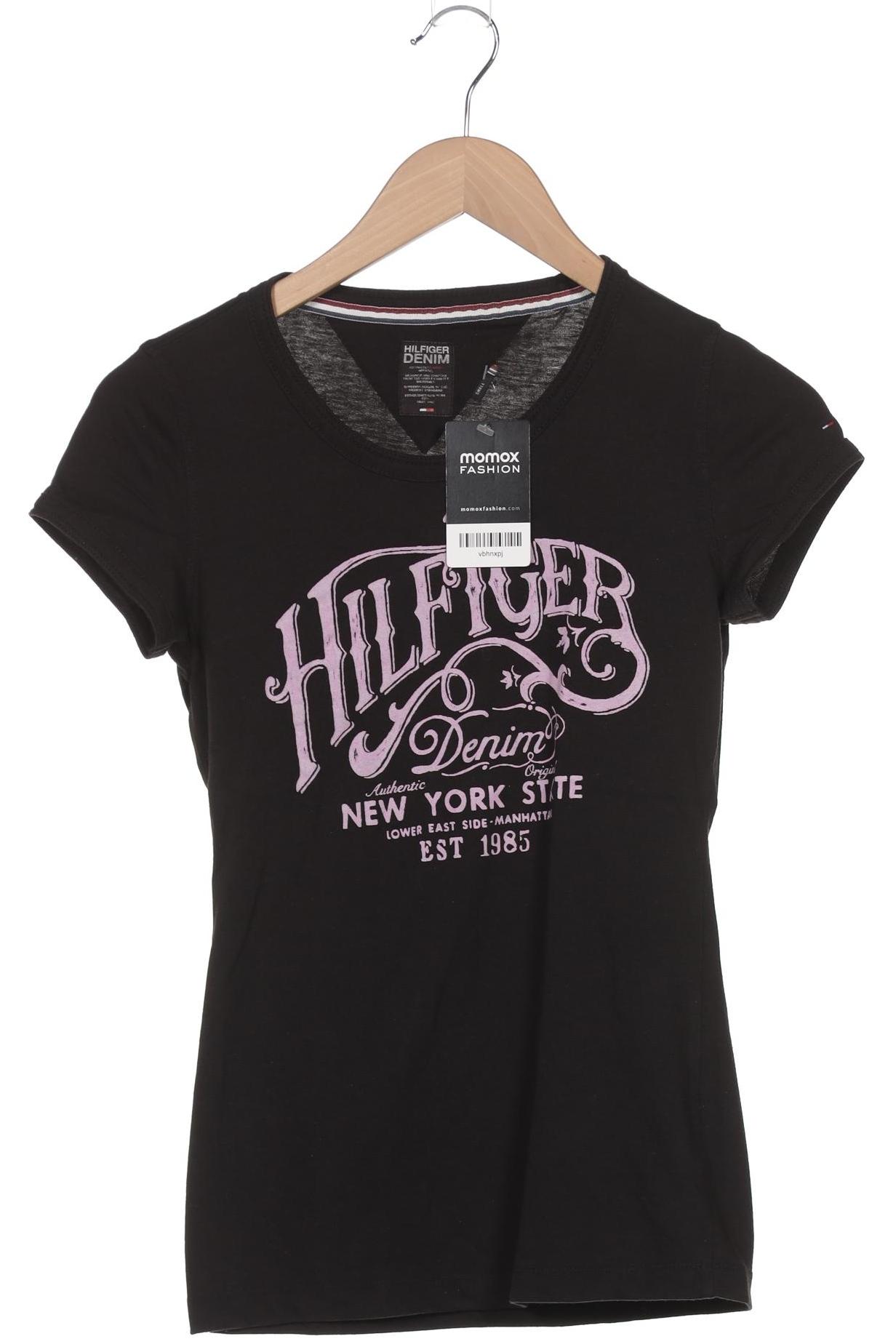 

Hilfiger Denim Damen T-Shirt, schwarz, Gr. 36