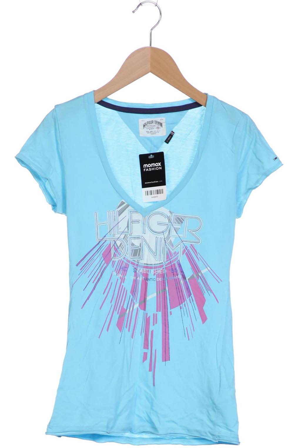 

HILFIGER DENIM Damen T-Shirt, hellblau