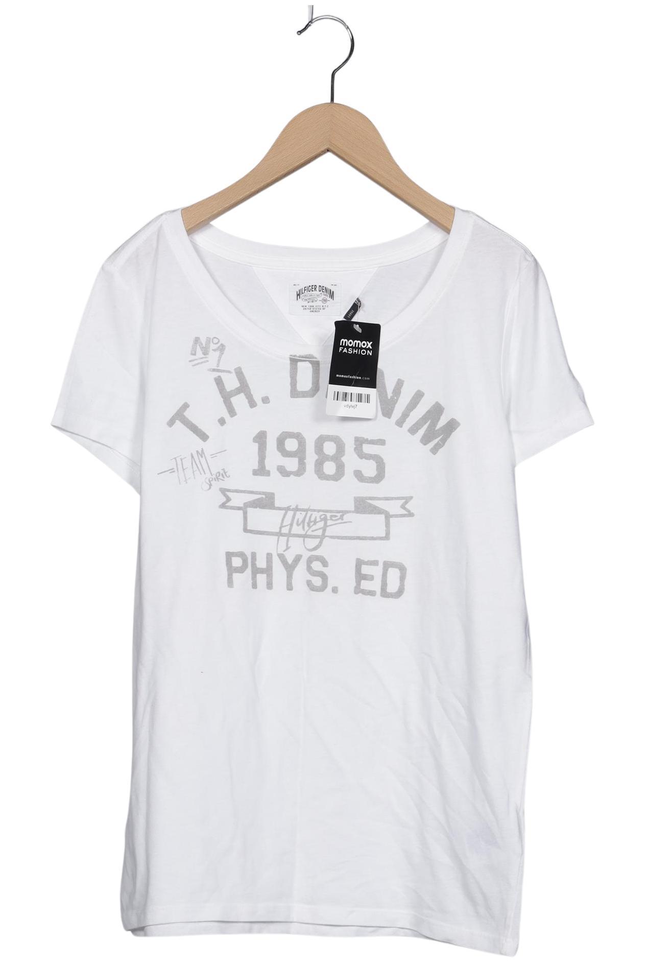 

Hilfiger Denim Damen T-Shirt, weiß, Gr. 42