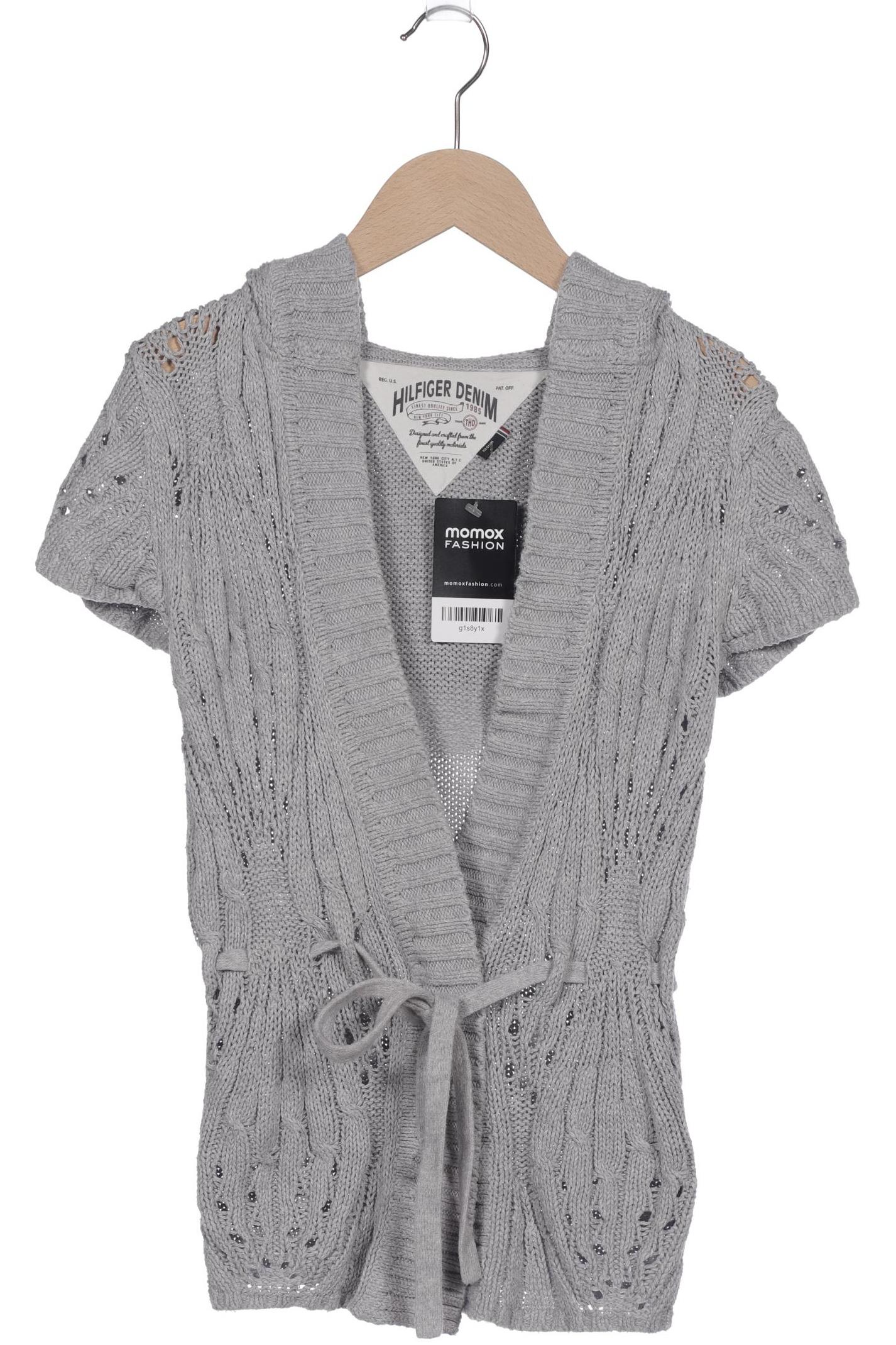 

HILFIGER DENIM Damen Strickjacke, grau