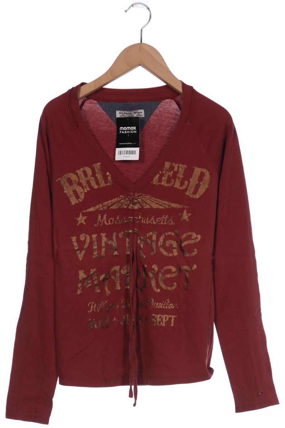 

HILFIGER DENIM Damen Langarmshirt, rot
