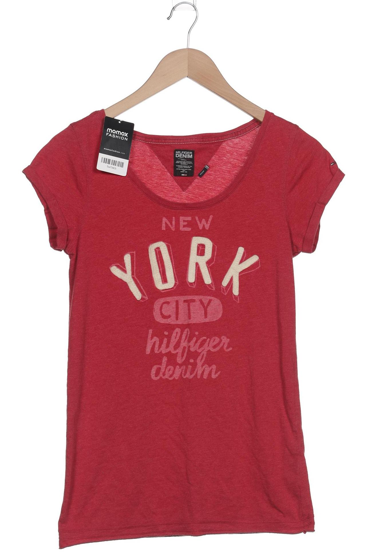 

Hilfiger Denim Damen T-Shirt, rot, Gr. 38