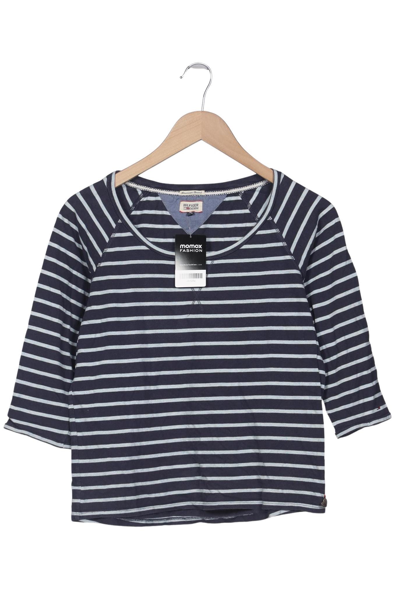 

Hilfiger Denim Damen Langarmshirt, marineblau, Gr. 34
