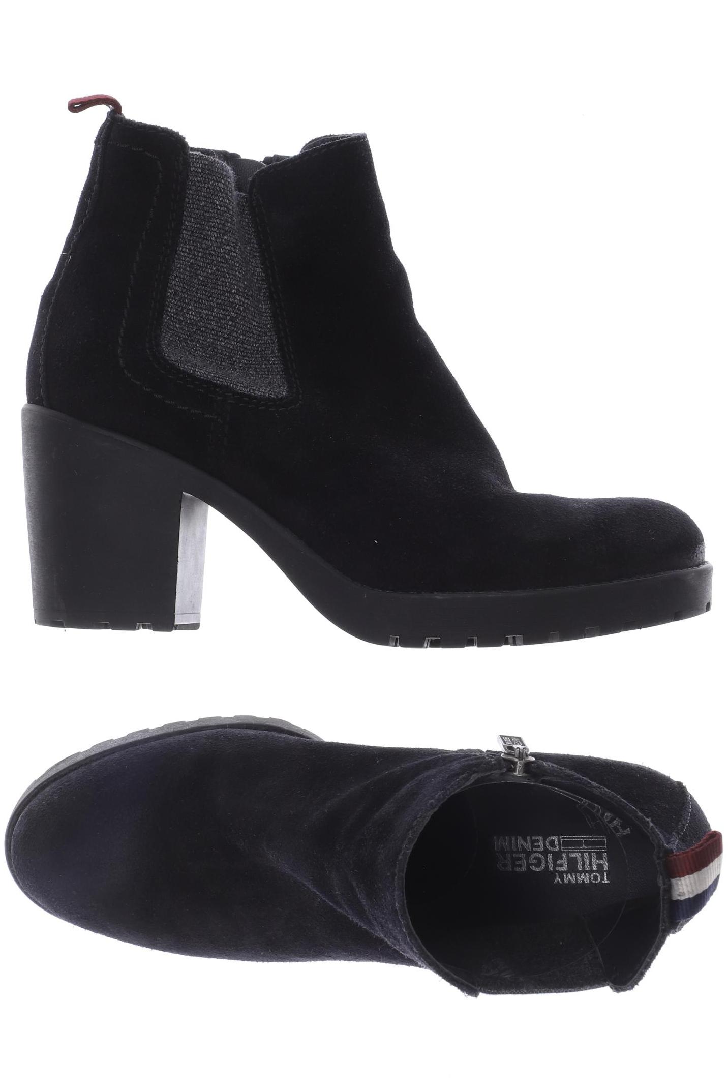 

HILFIGER DENIM Damen Stiefelette, schwarz