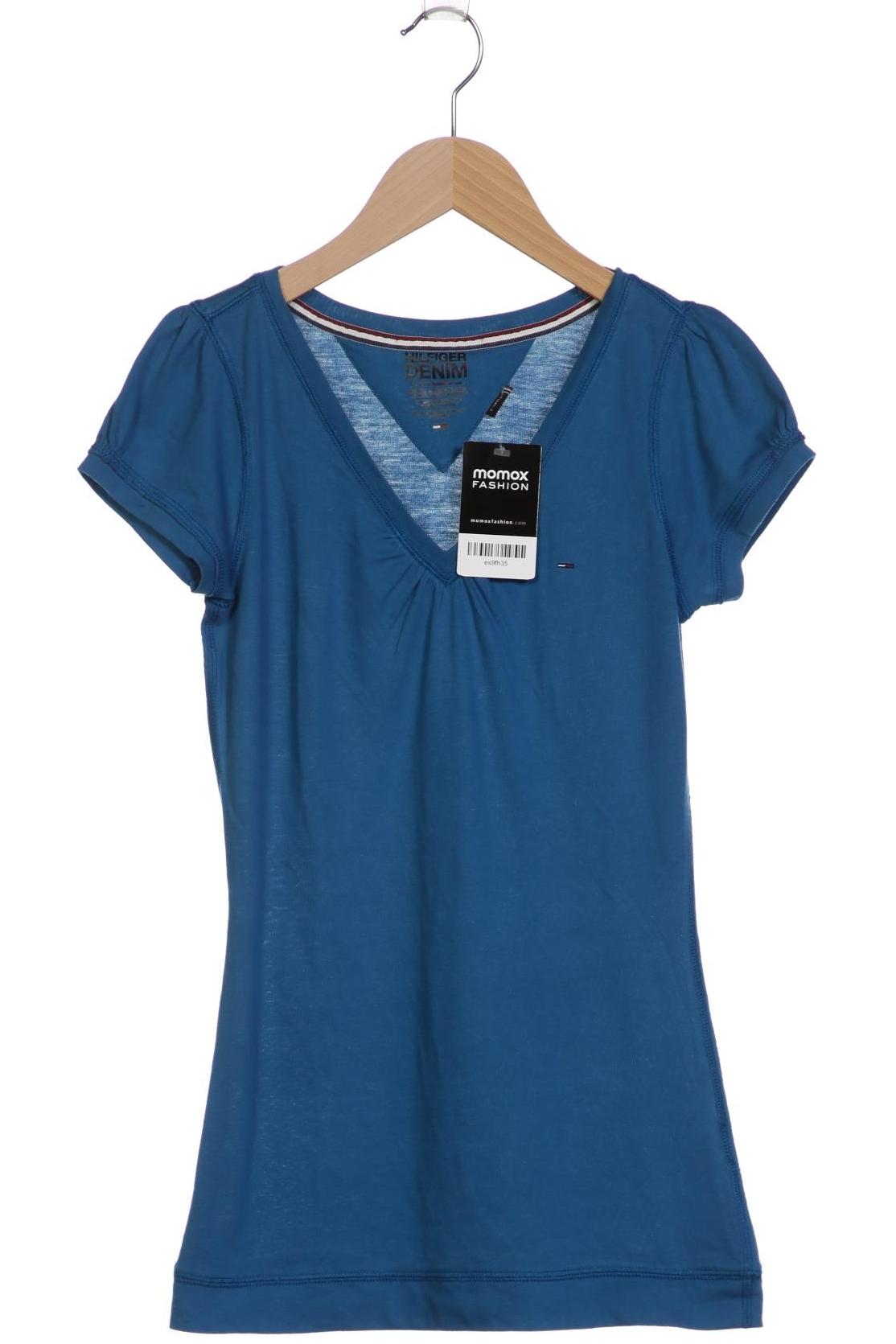 

Hilfiger Denim Damen T-Shirt, blau, Gr. 34