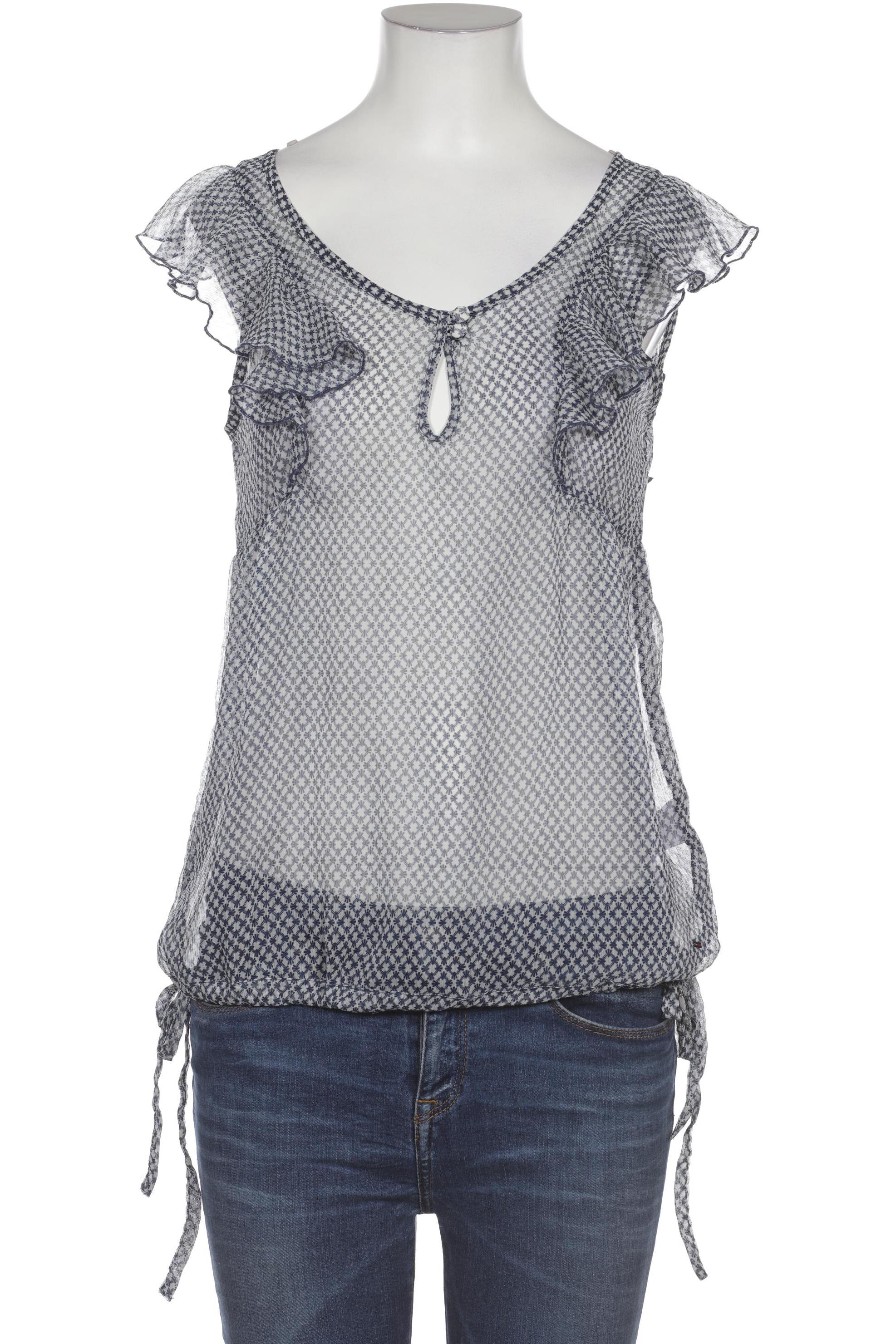 

Hilfiger Denim Damen Bluse, blau, Gr. 34