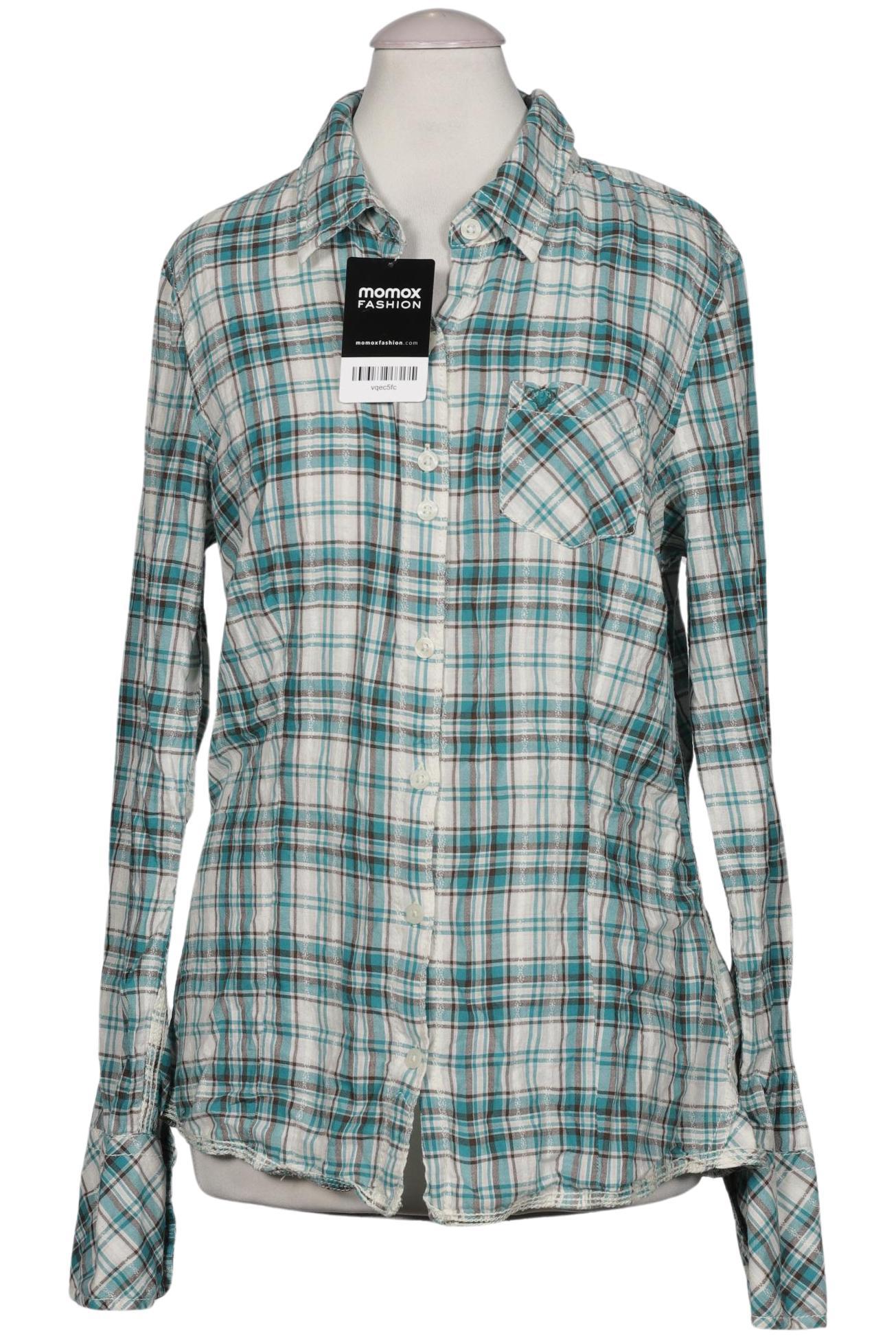 

Hilfiger Denim Damen Bluse, türkis, Gr. 38