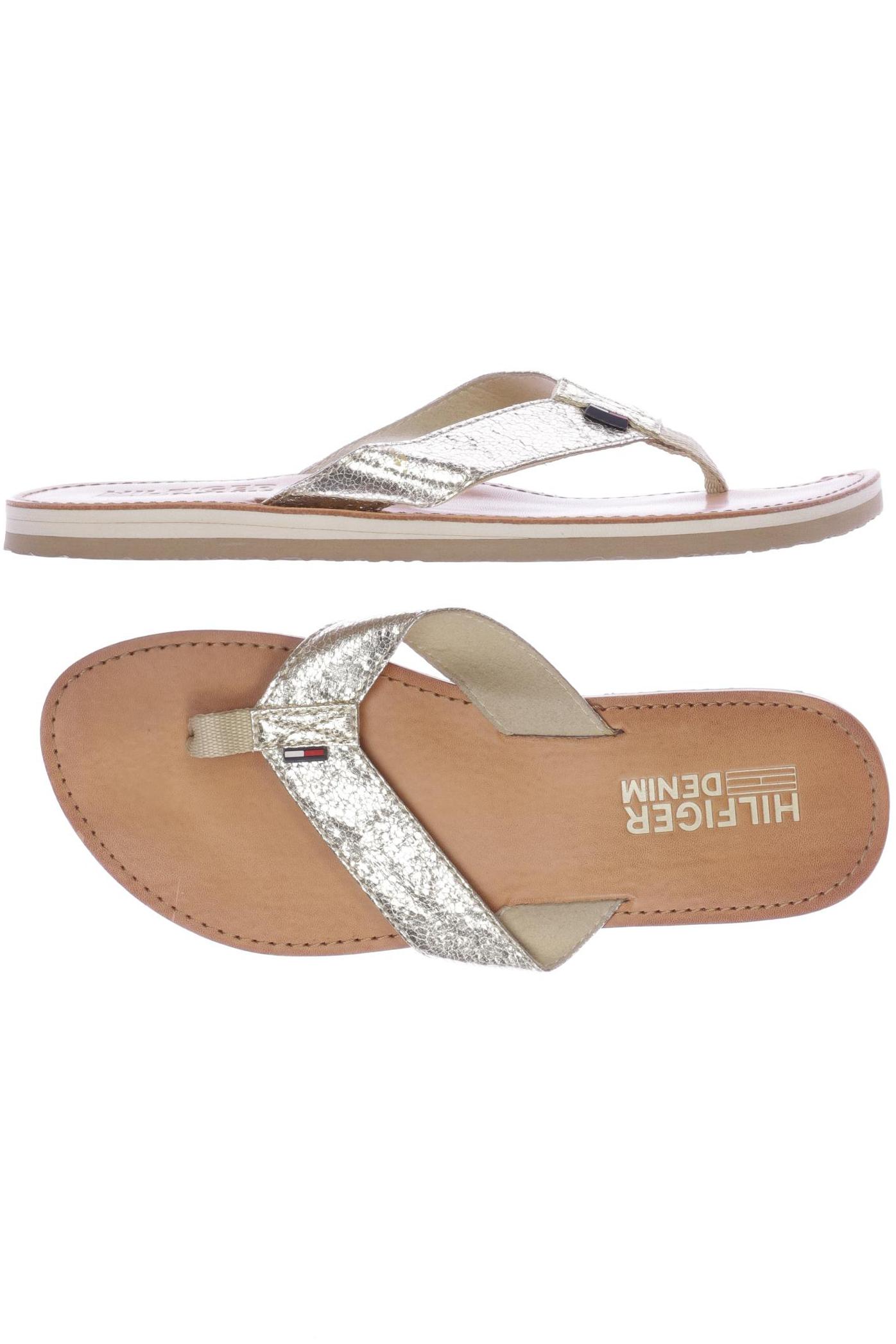 

Hilfiger Denim Damen Sandale, beige, Gr. 36