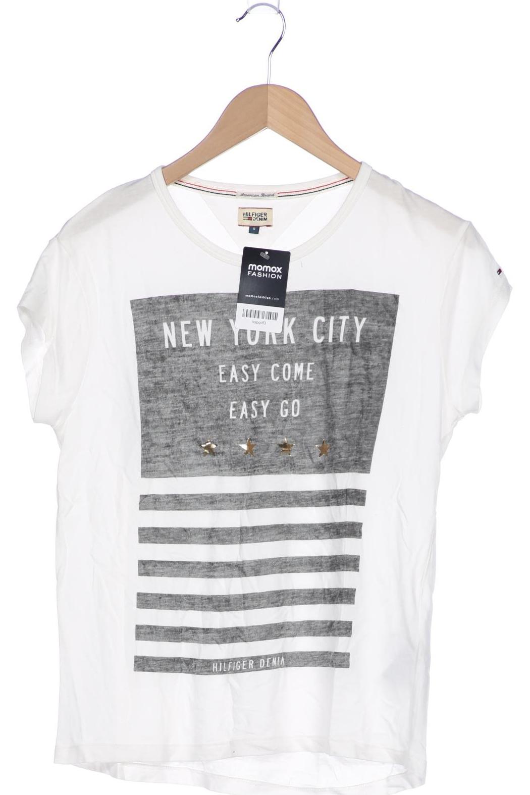 

Hilfiger Denim Damen T-Shirt, weiß, Gr. 36