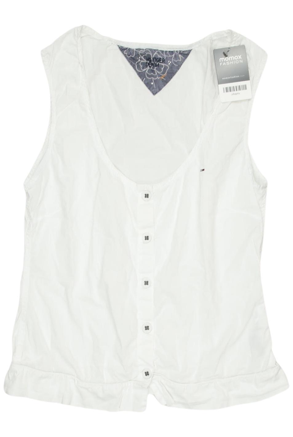 

Hilfiger Denim Damen Bluse, weiß, Gr. 36