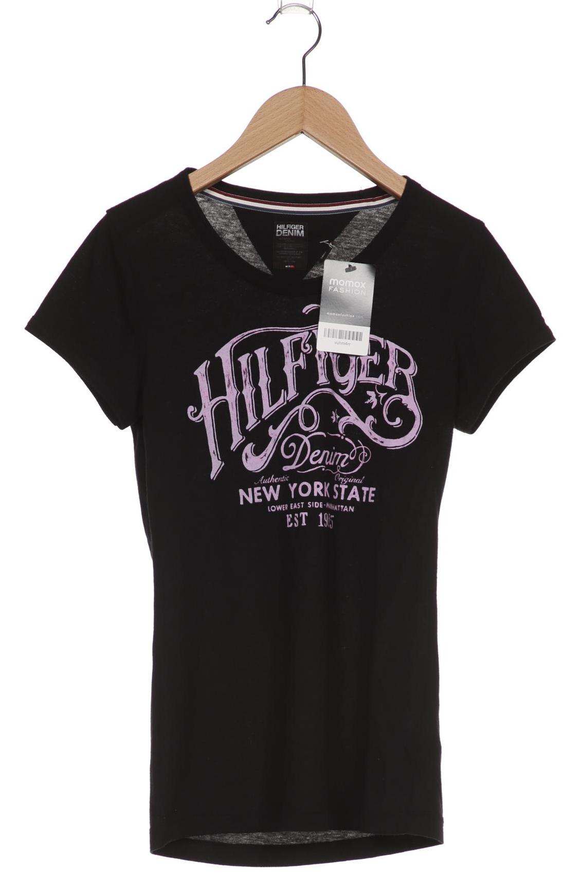 

HILFIGER DENIM Damen T-Shirt, schwarz