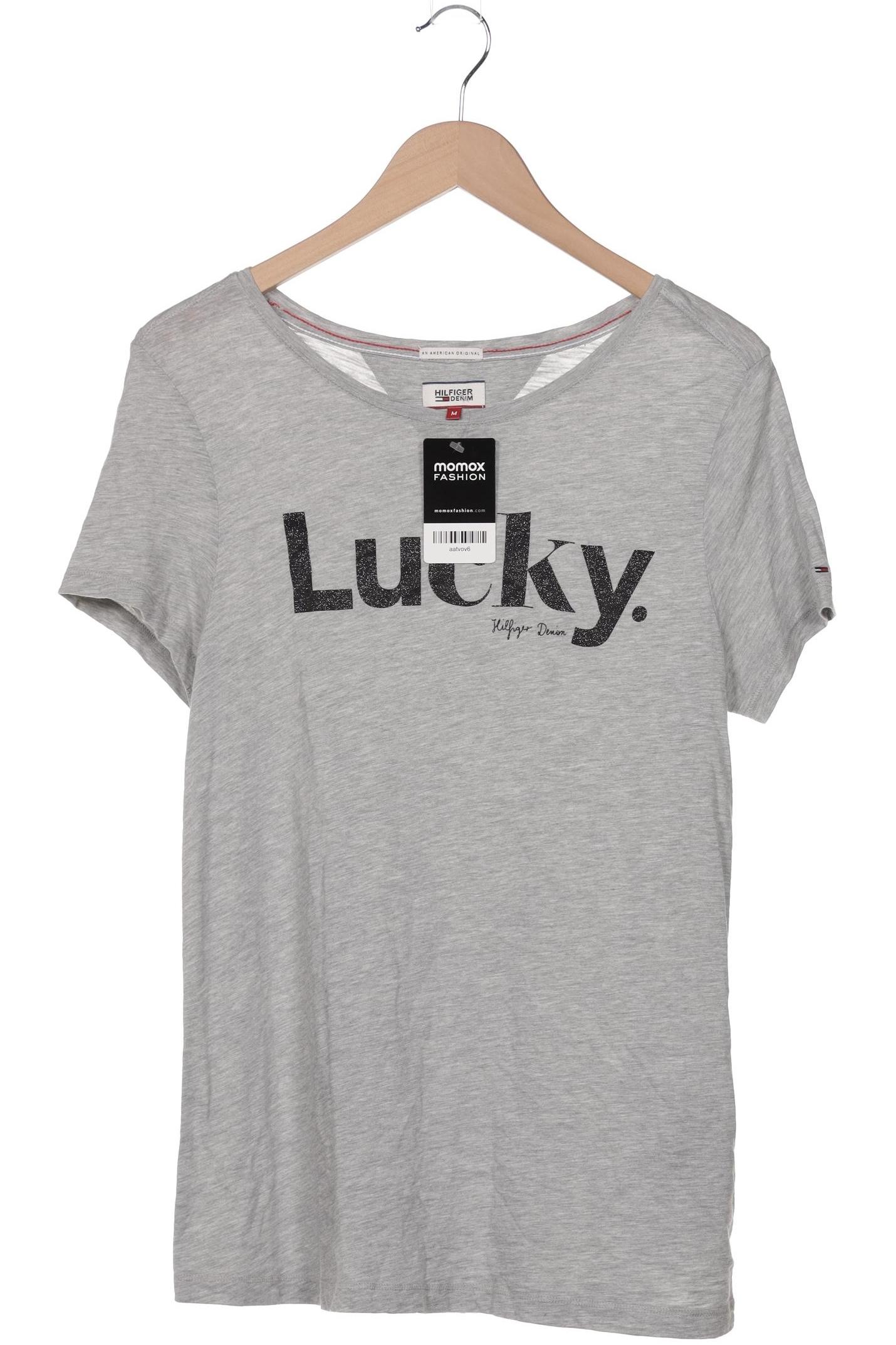 

Hilfiger Denim Damen T-Shirt, grau, Gr. 38