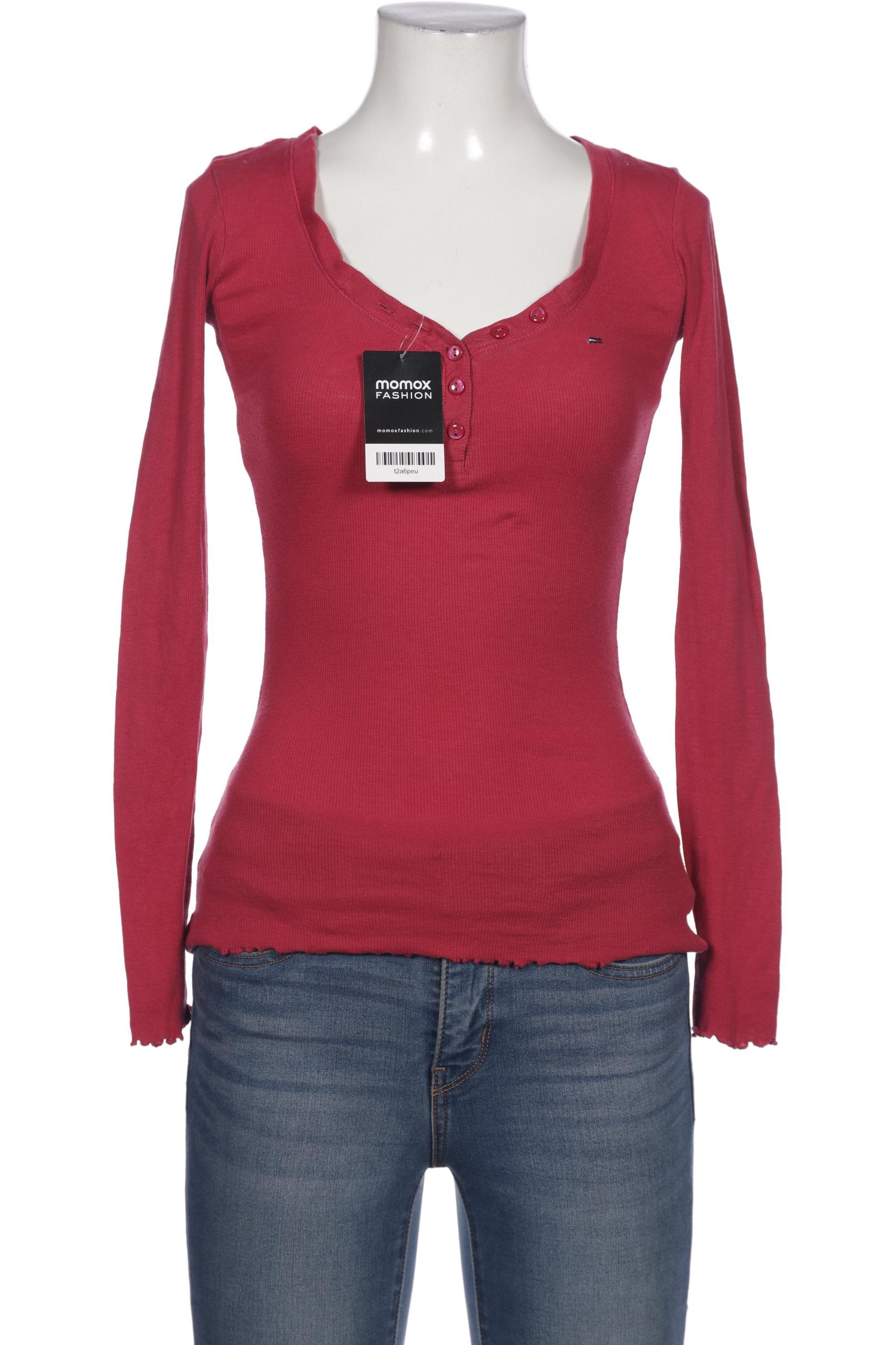 

Hilfiger Denim Damen Langarmshirt, pink, Gr. 34