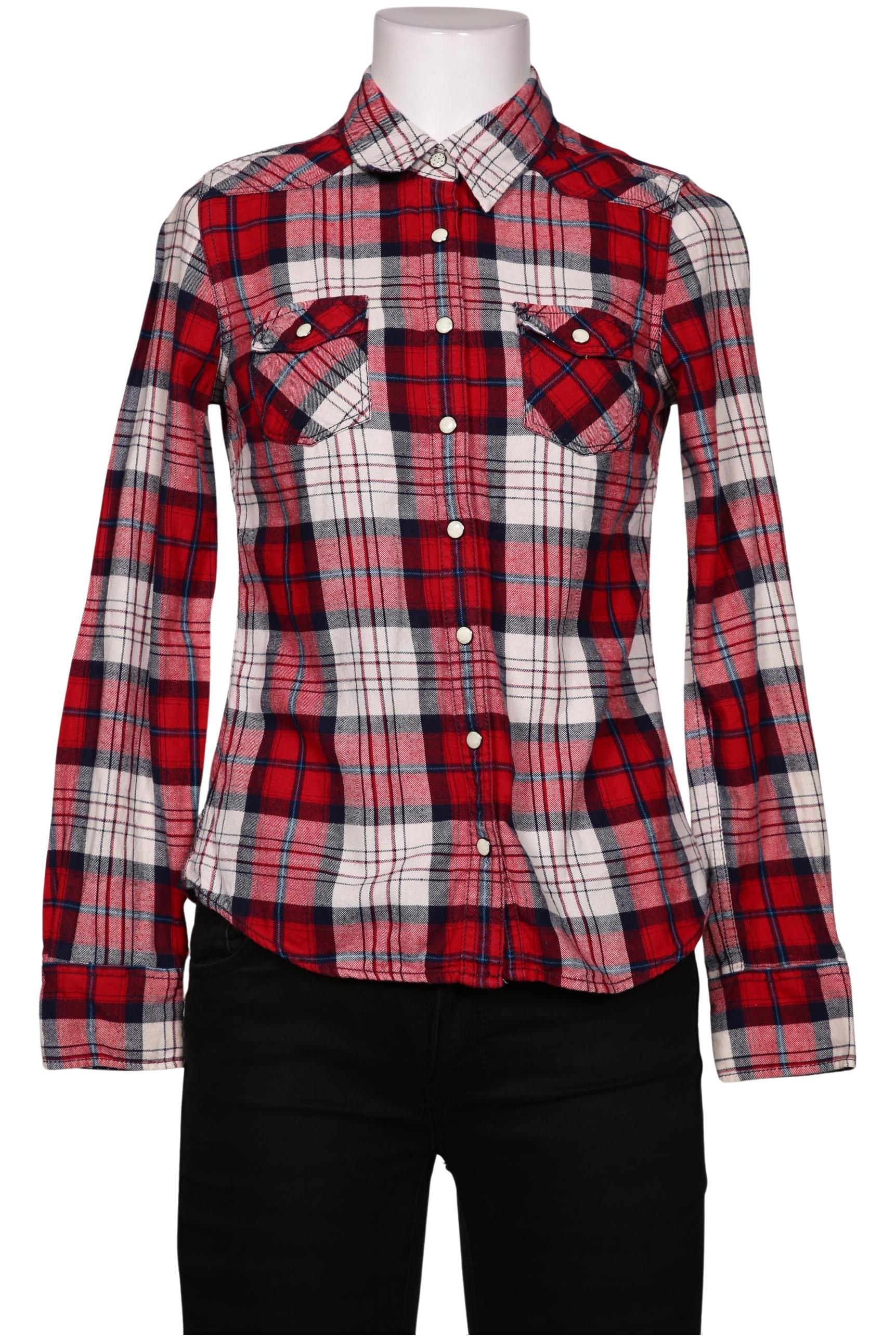 

Hilfiger Denim Damen Bluse, rot, Gr. 34