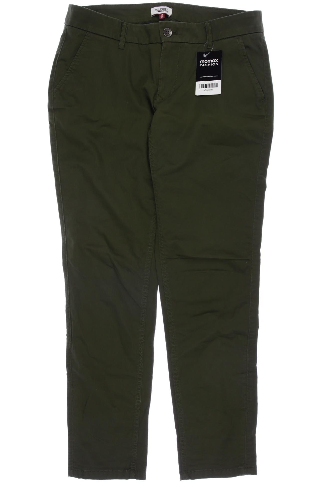 

Hilfiger Denim Damen Stoffhose, grün, Gr. 27