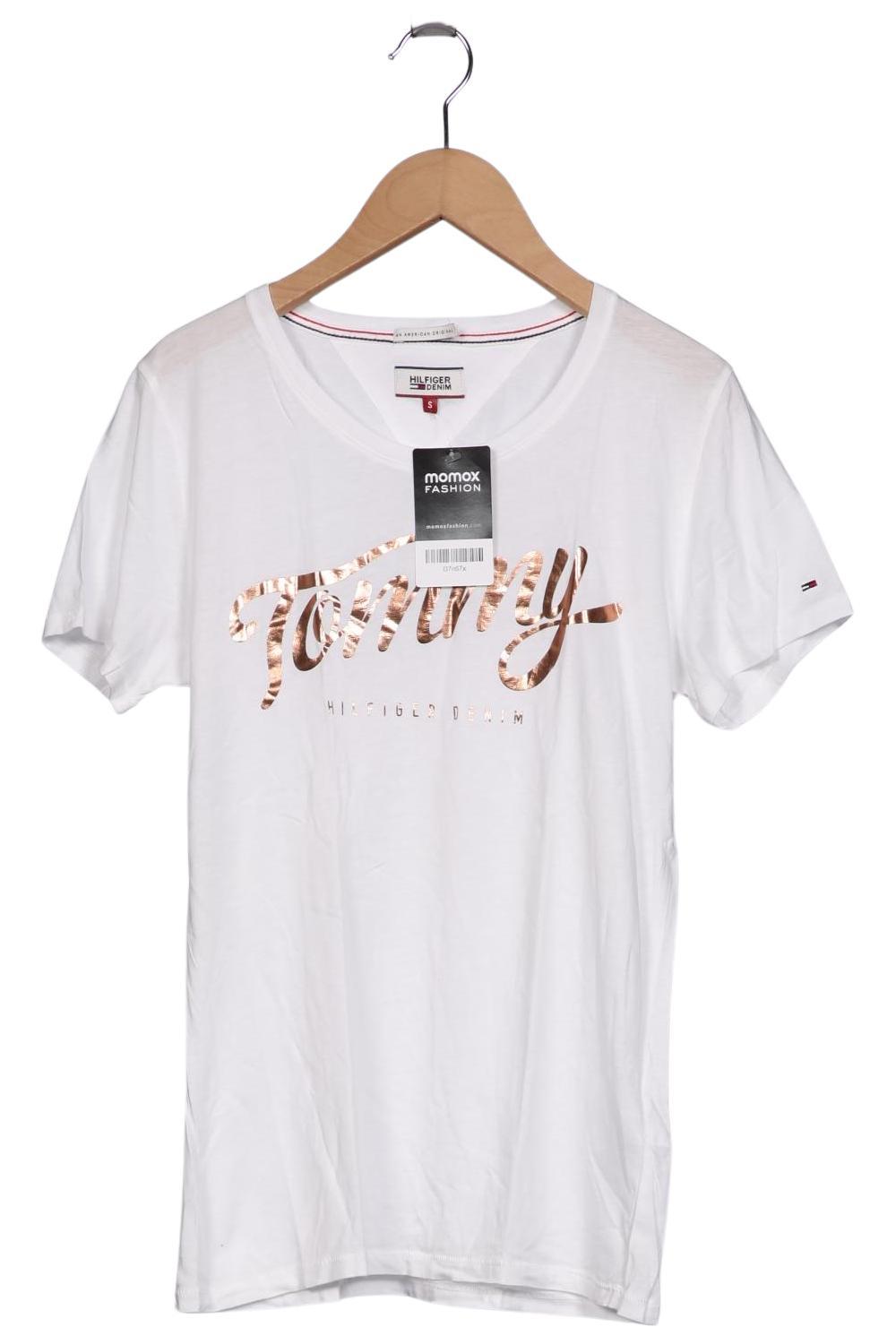 

Hilfiger Denim Damen T-Shirt, weiß, Gr. 36