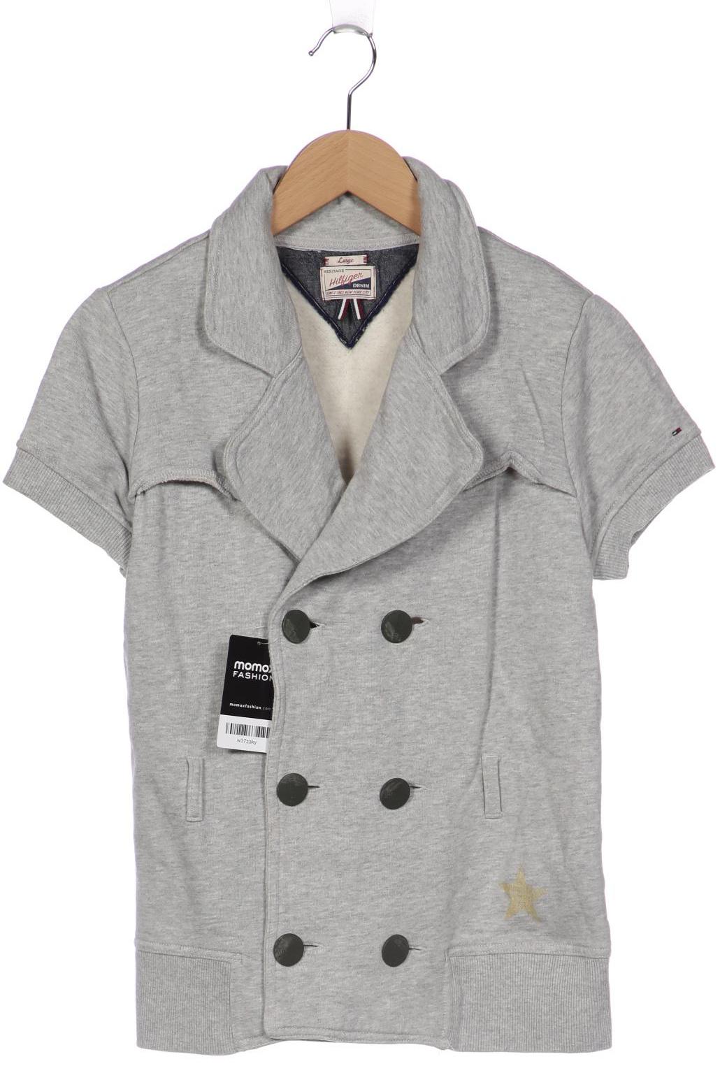 

HILFIGER DENIM Damen Strickjacke, grau