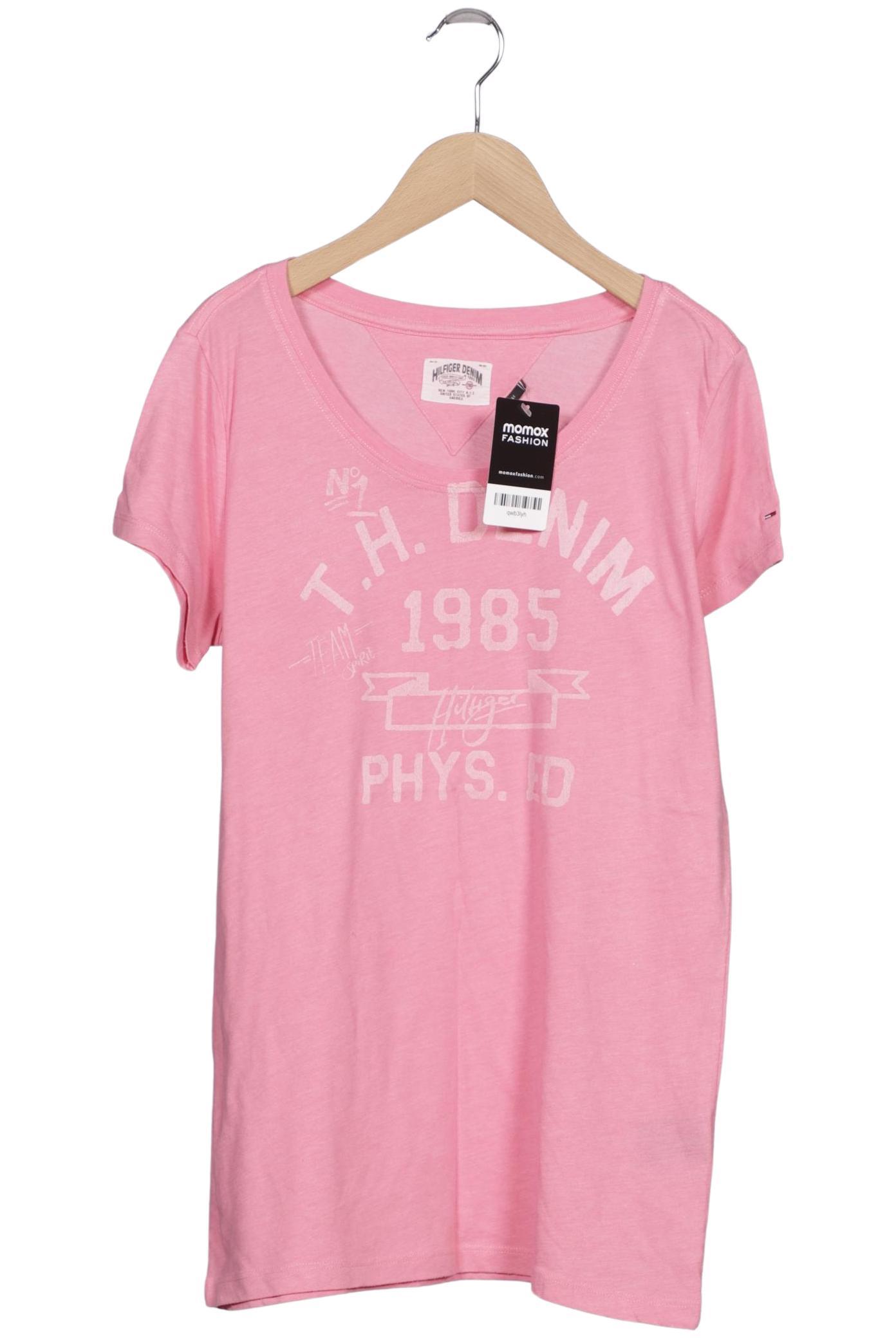 

Hilfiger Denim Damen T-Shirt, pink, Gr. 42