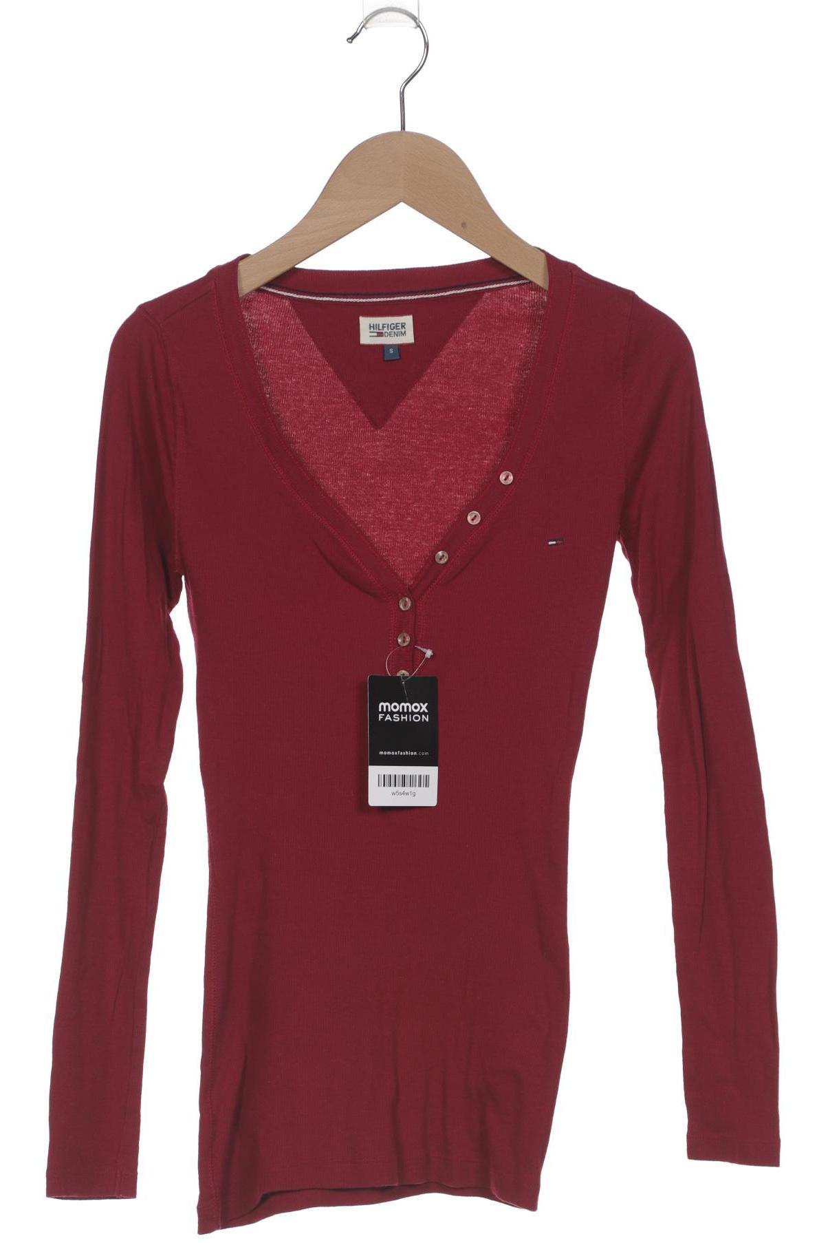 

Hilfiger Denim Damen Langarmshirt, pink, Gr. 36