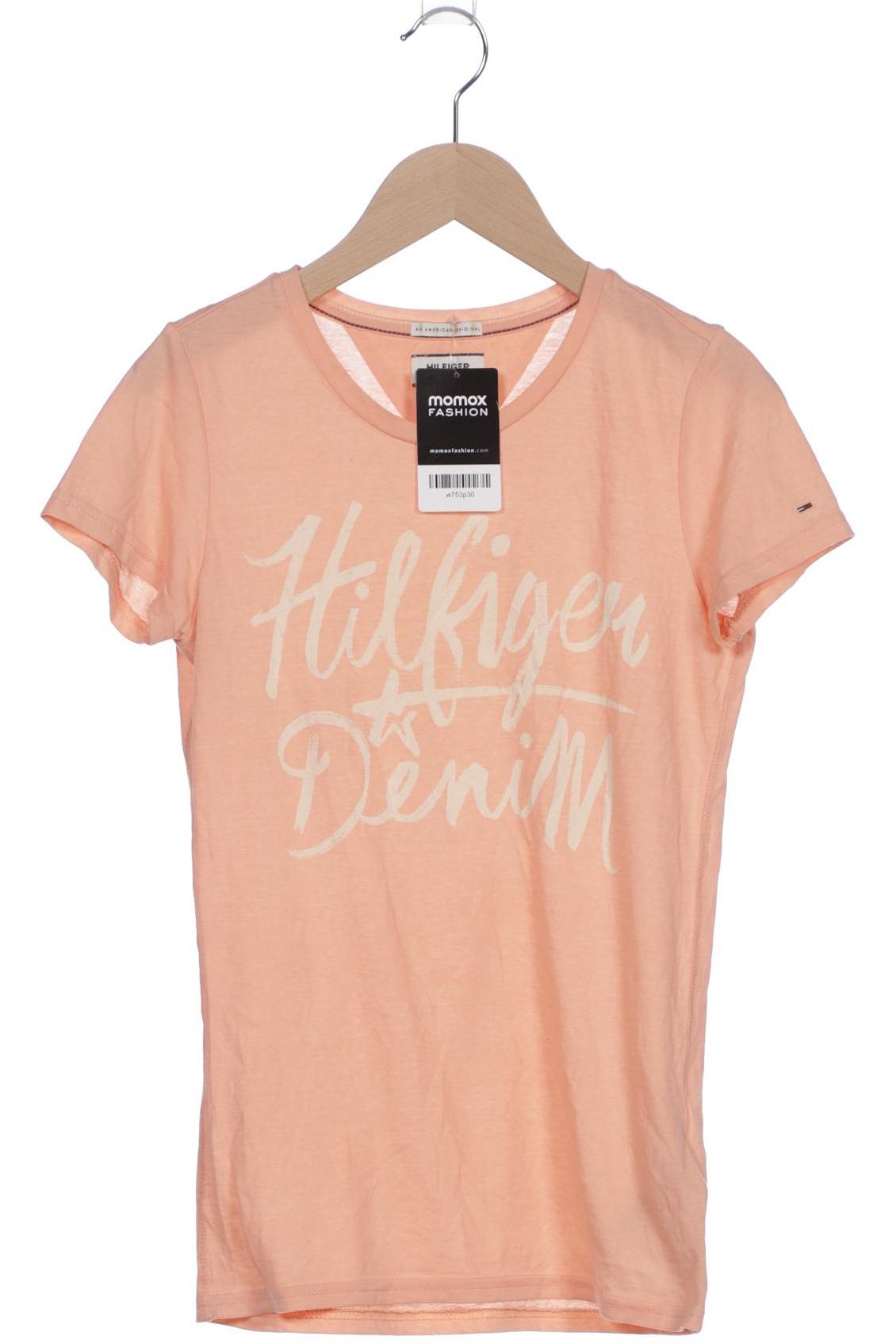 

Hilfiger Denim Damen T-Shirt, orange, Gr. 34