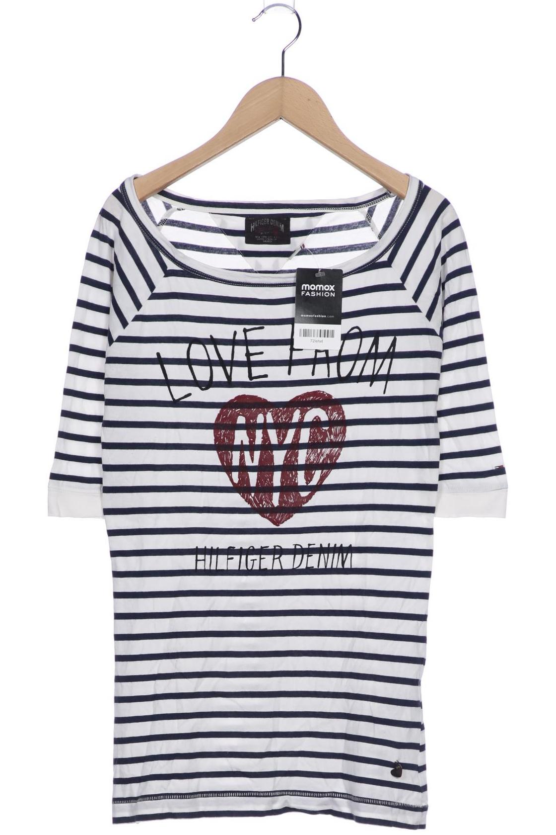 

Hilfiger Denim Damen T-Shirt, weiß, Gr. 34