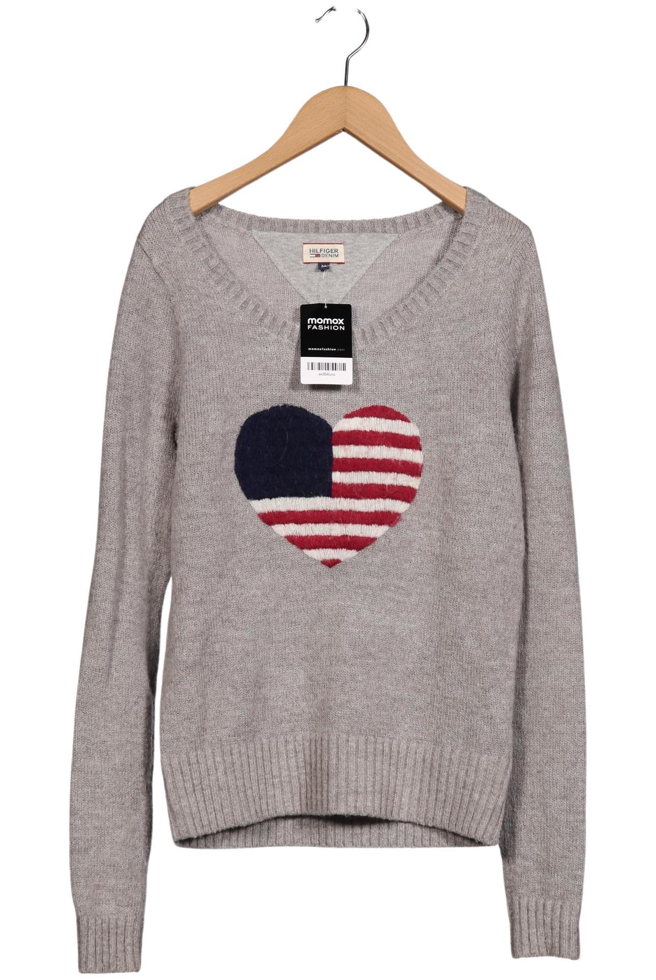 

Hilfiger Denim Damen Pullover, grau, Gr. 38