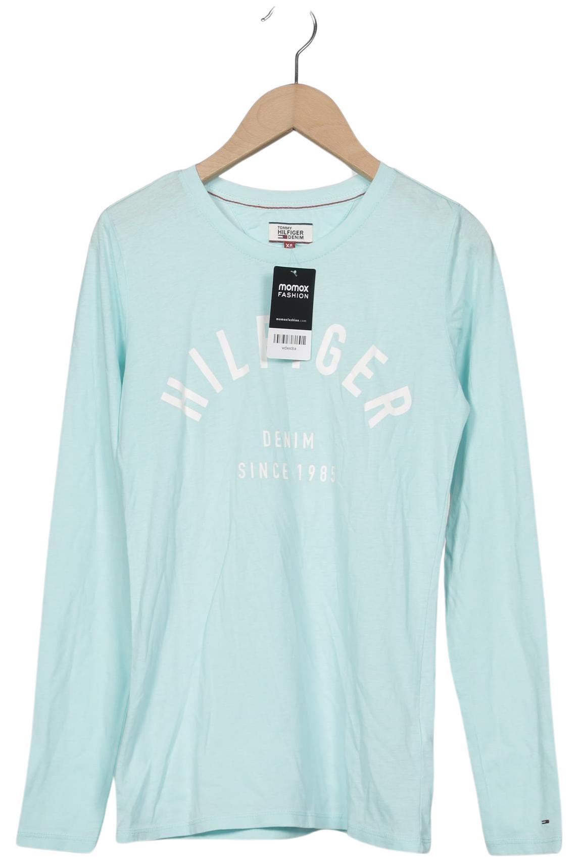 

Hilfiger Denim Damen Langarmshirt, hellblau, Gr. 34