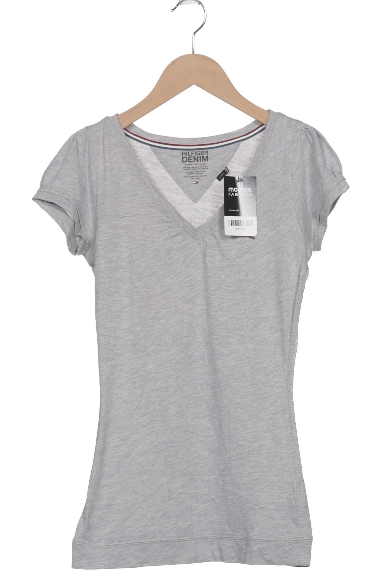 

Hilfiger Denim Damen T-Shirt, grau, Gr. 34