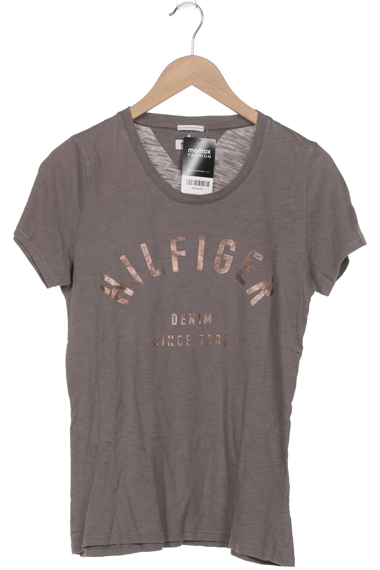 

Hilfiger Denim Damen T-Shirt, grau, Gr. 38