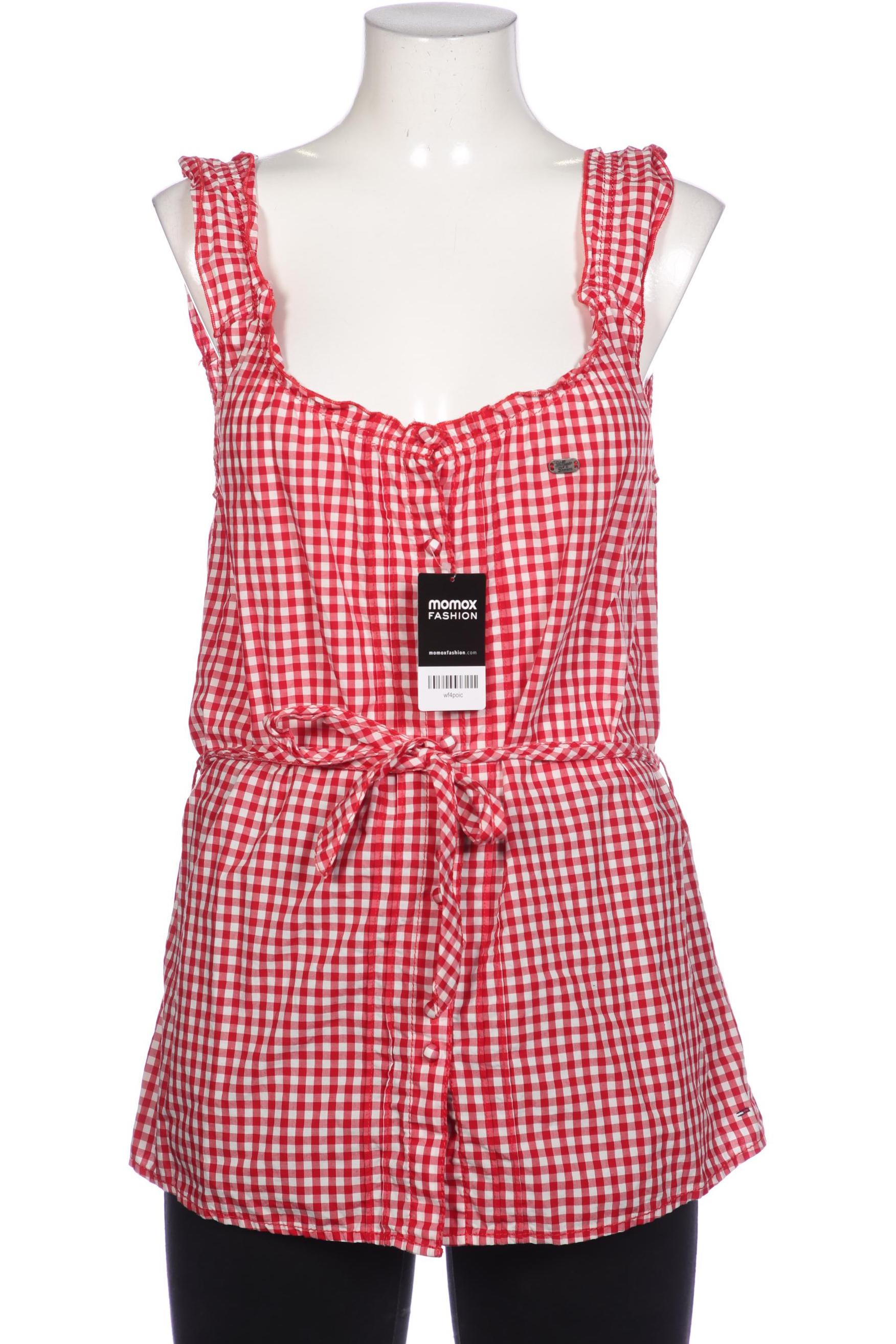 

Hilfiger Denim Damen Bluse, rot, Gr. 38