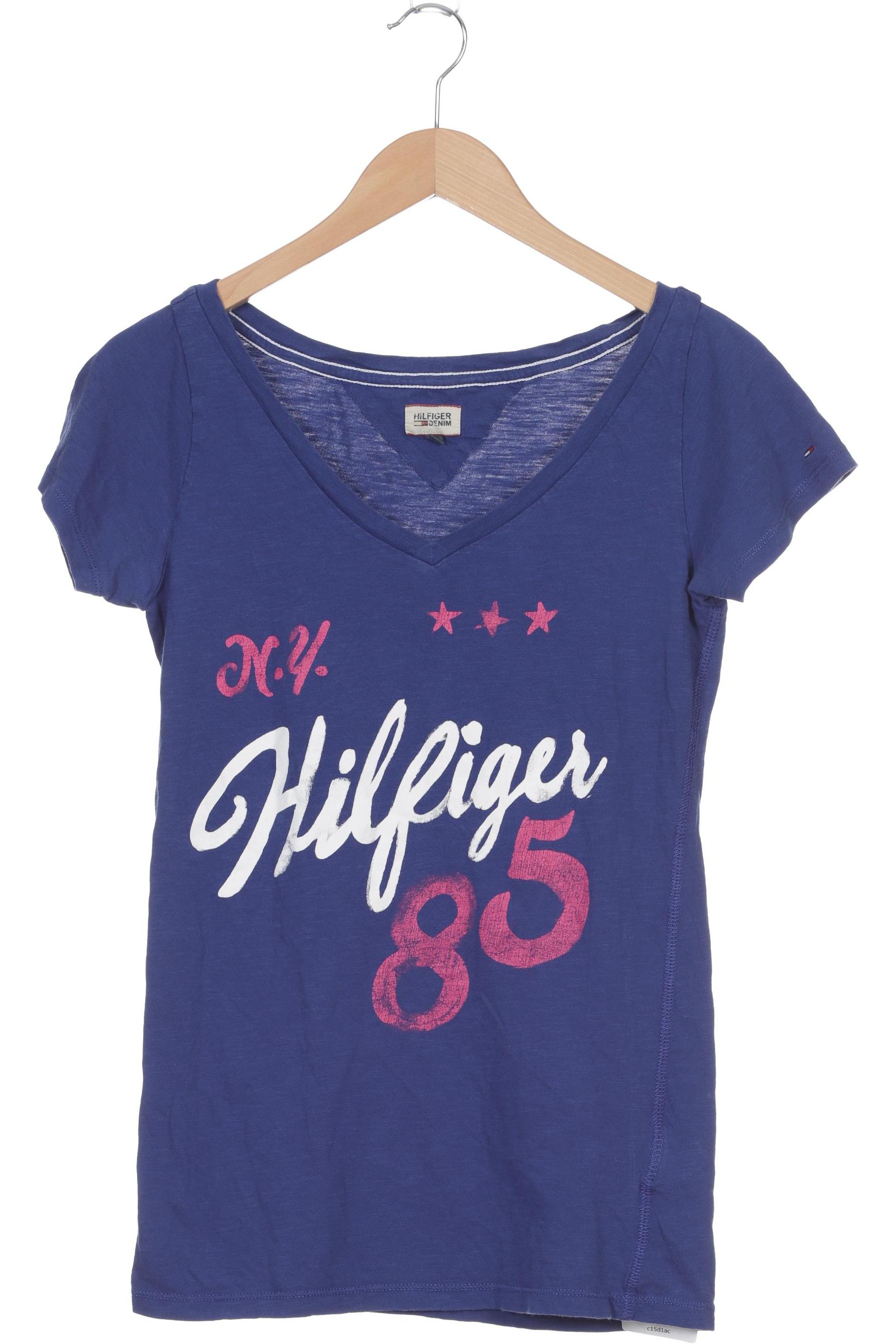 

Hilfiger Denim Damen T-Shirt, blau, Gr. 38