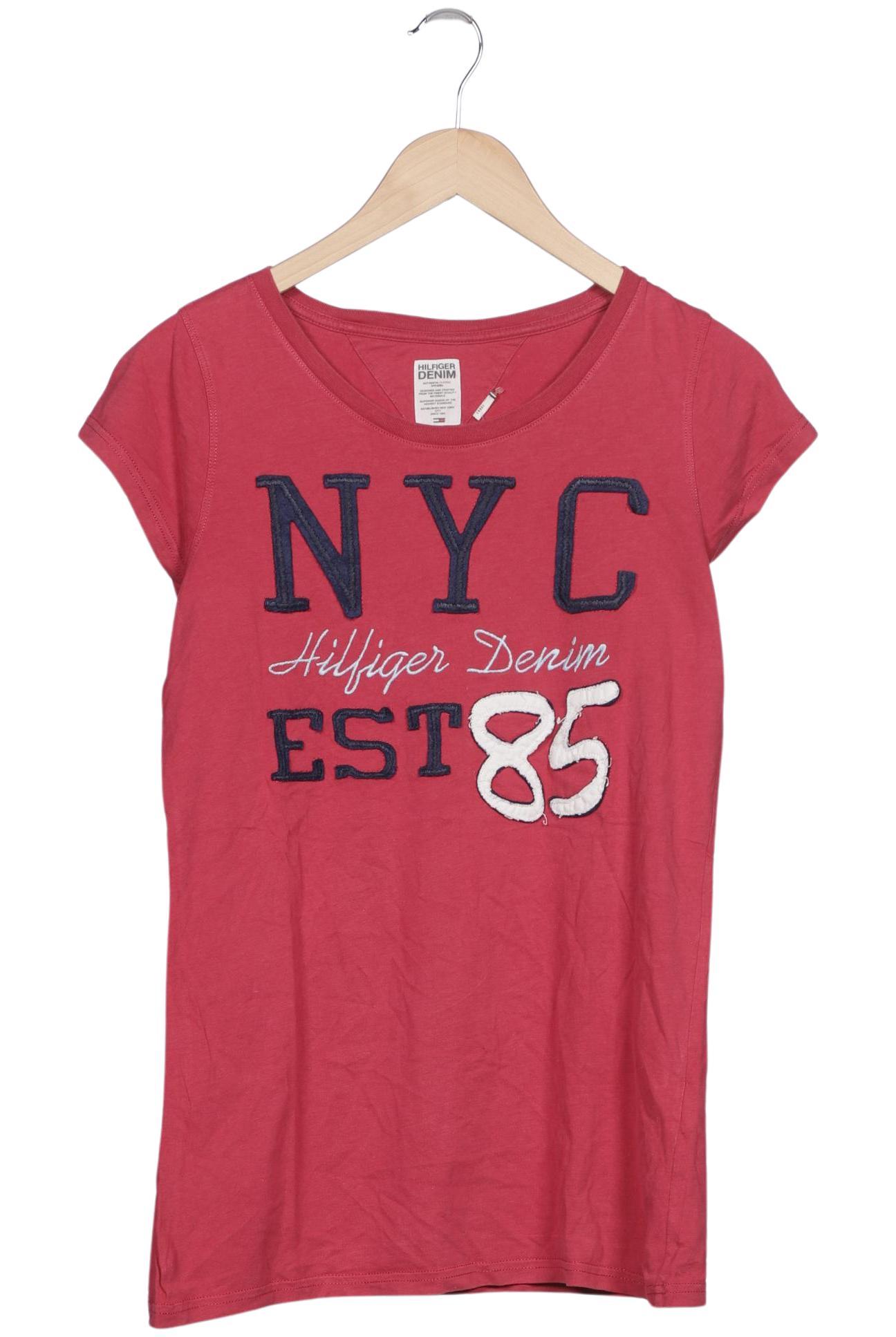 

Hilfiger Denim Damen T-Shirt, rot, Gr. 42