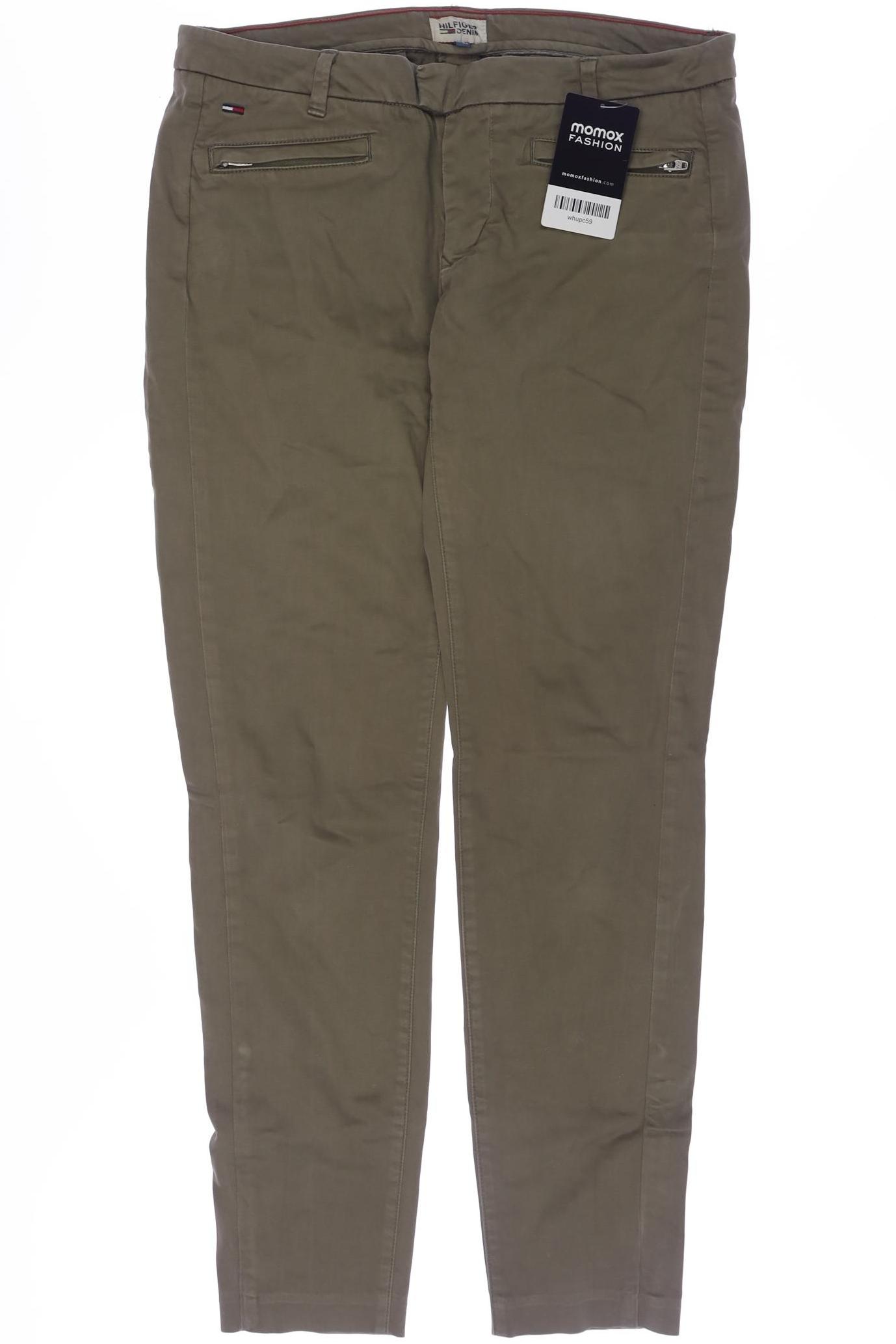 

Hilfiger Denim Damen Stoffhose, grün, Gr. 26