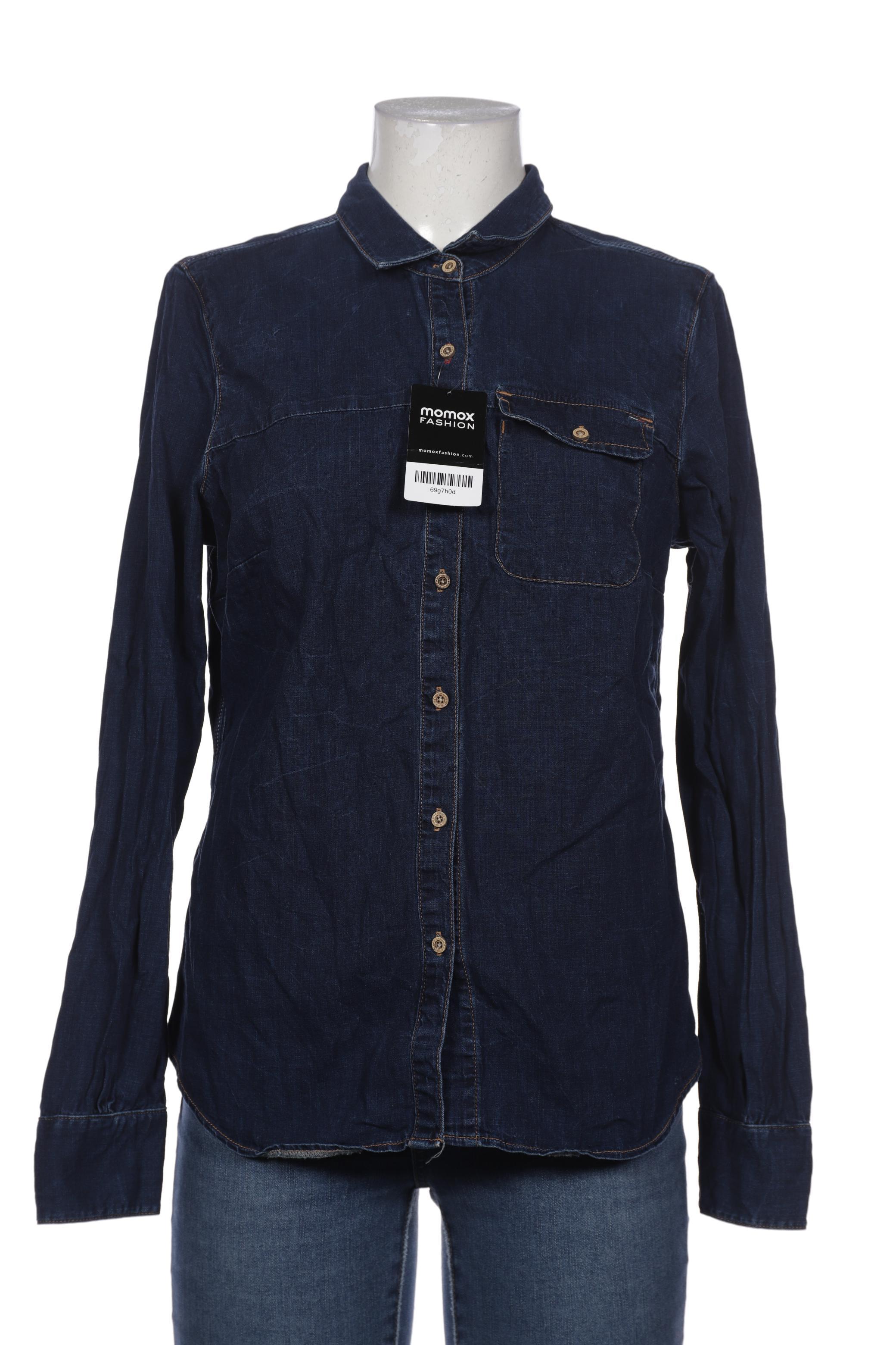 

Hilfiger Denim Damen Bluse, blau, Gr. 42