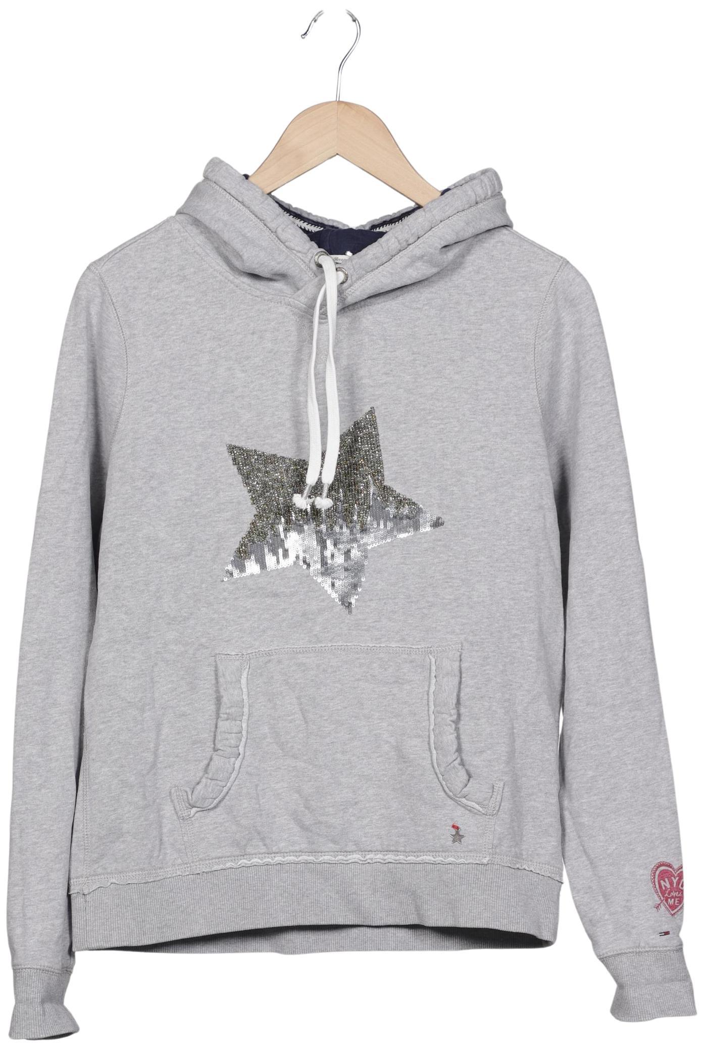 

Hilfiger Denim Damen Kapuzenpullover, grau, Gr. 42